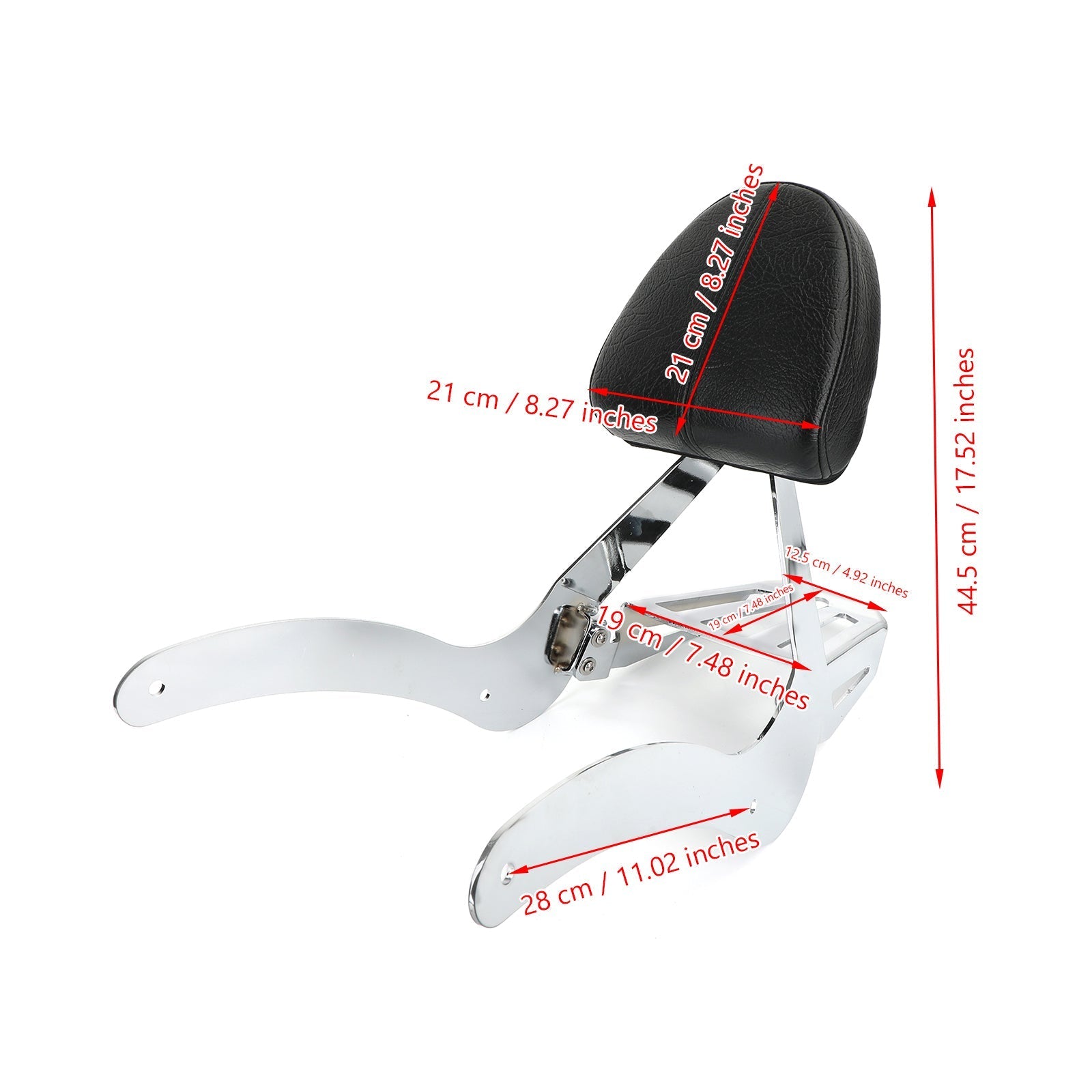 2014-2020 Indian Scout Sixty/Scout matkustaja Sissy Bar -tiedosto