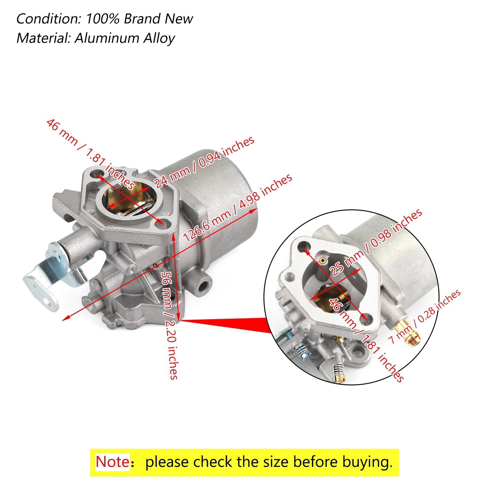 Gaźnik Carb do samochodu klubowego DS wózek golfowy 1998-UP DS FE290 Engine Carb 1016478 Generic