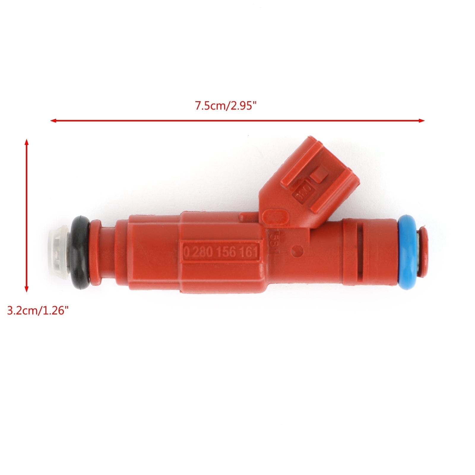 6 pièces 12 trous injecteurs de carburant de remplacement pour Wrangler Mustang 0280156161 générique