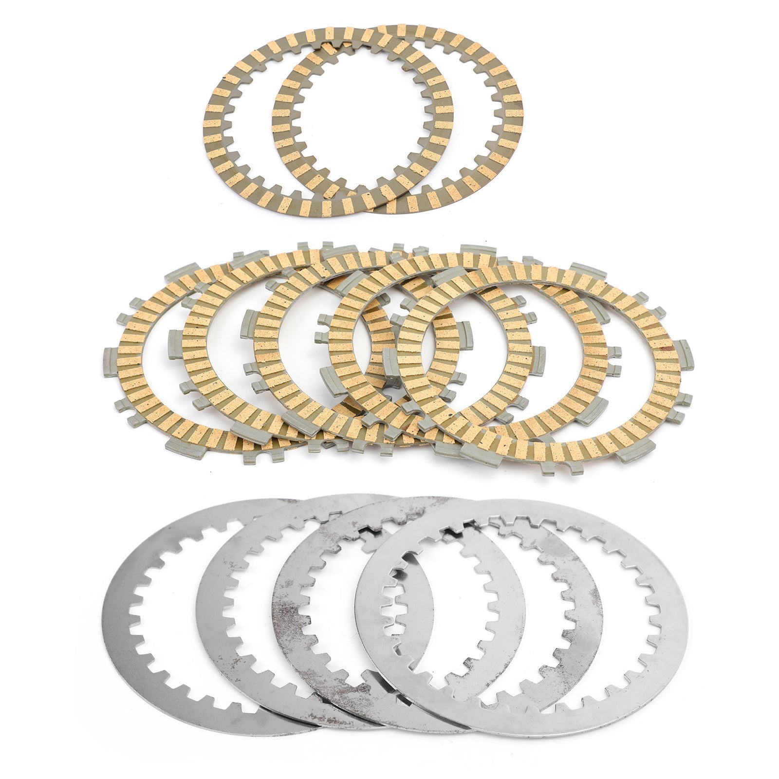 Kit Embrayage Acier & Disques de Friction pour Yamaha XP500 T-MAX Tmax 500 2001-2011 Generic