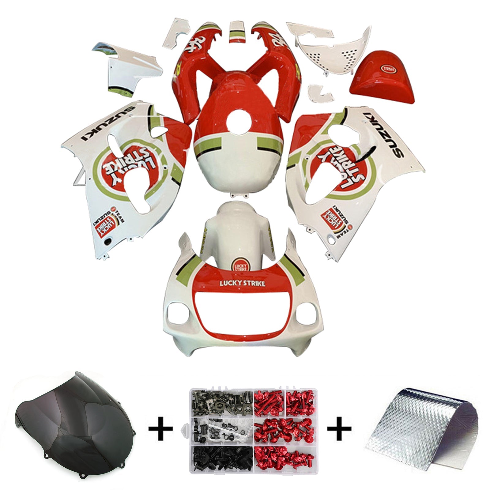 Amotopart Suzuki GSXR600 1996-2000 GSXR750 1996-1999 Kit di equità