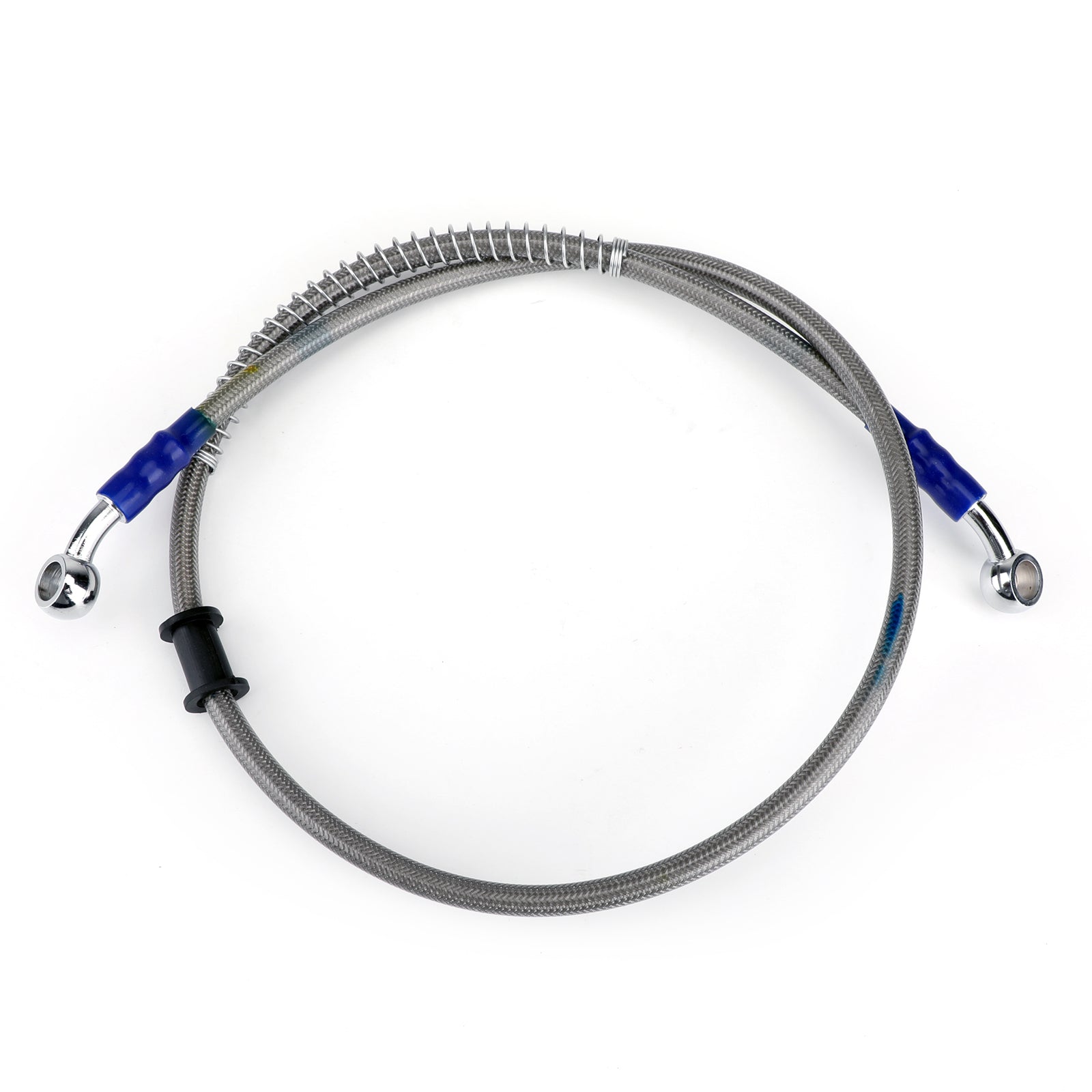 90cm/35 M10 Ligne de tuyau d'huile de frein Raccord Banjo Fin en acier inoxydable Générique