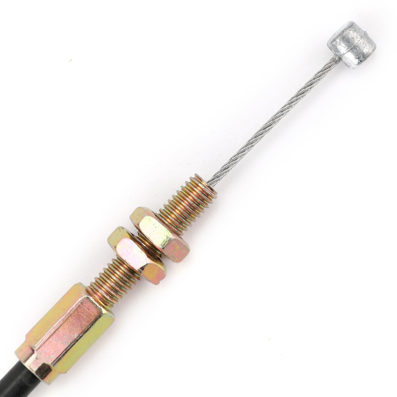 1x črna kabelska linija za pospeševalnik za Suzuki Bandit 250 GSF250 74a generic