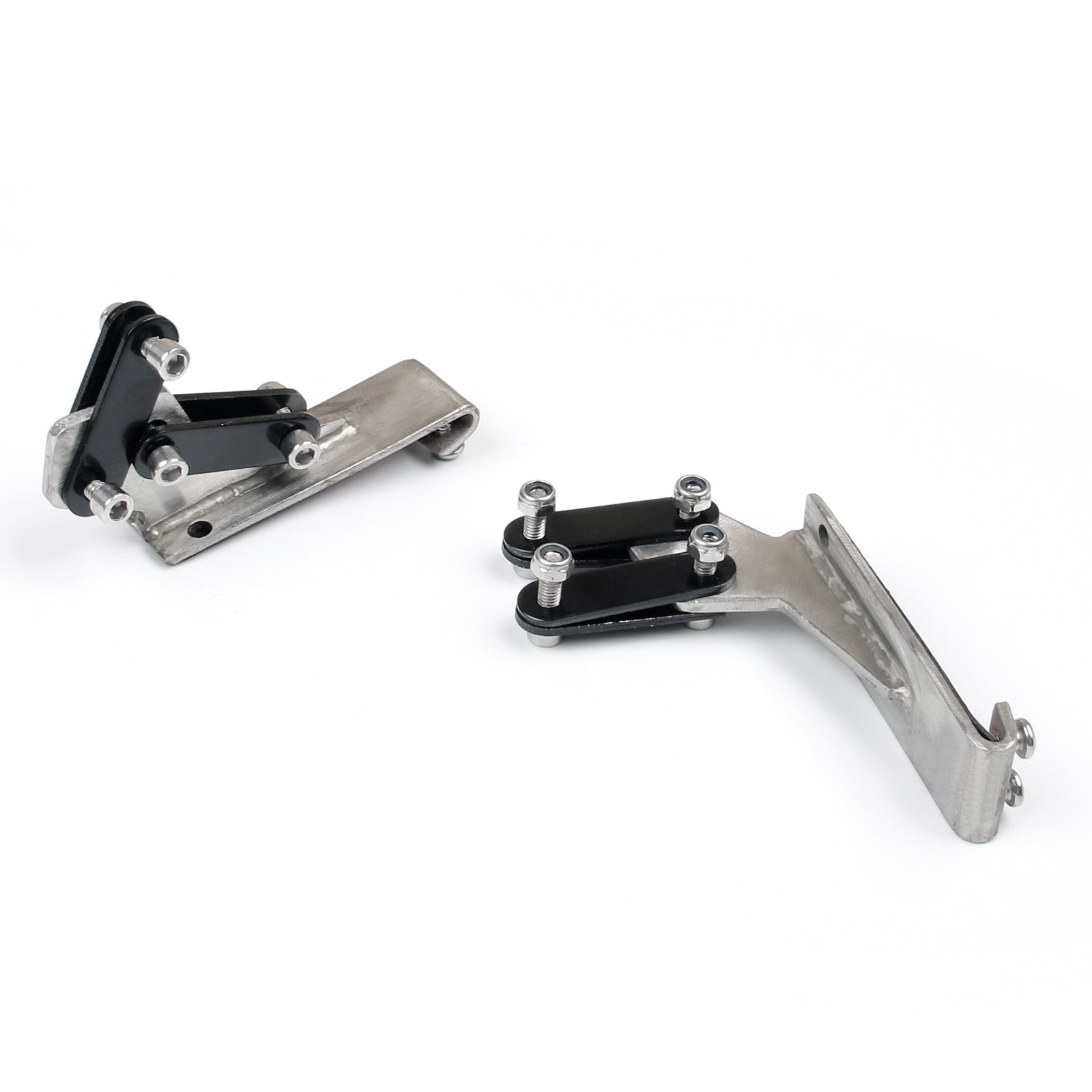 Uniwersalny regulowany aluminiowy tylny spojler bagażnika Hatchback GT czarny 15 # Generic