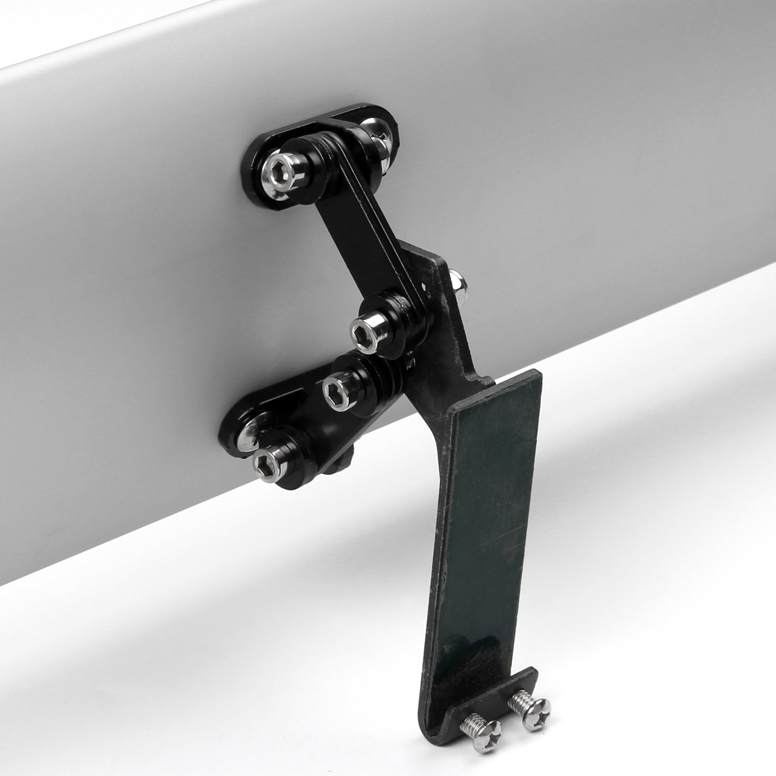 Aileron de course 'aile de coffre arrière GT en aluminium réglable à hayon universel argent 15 # générique