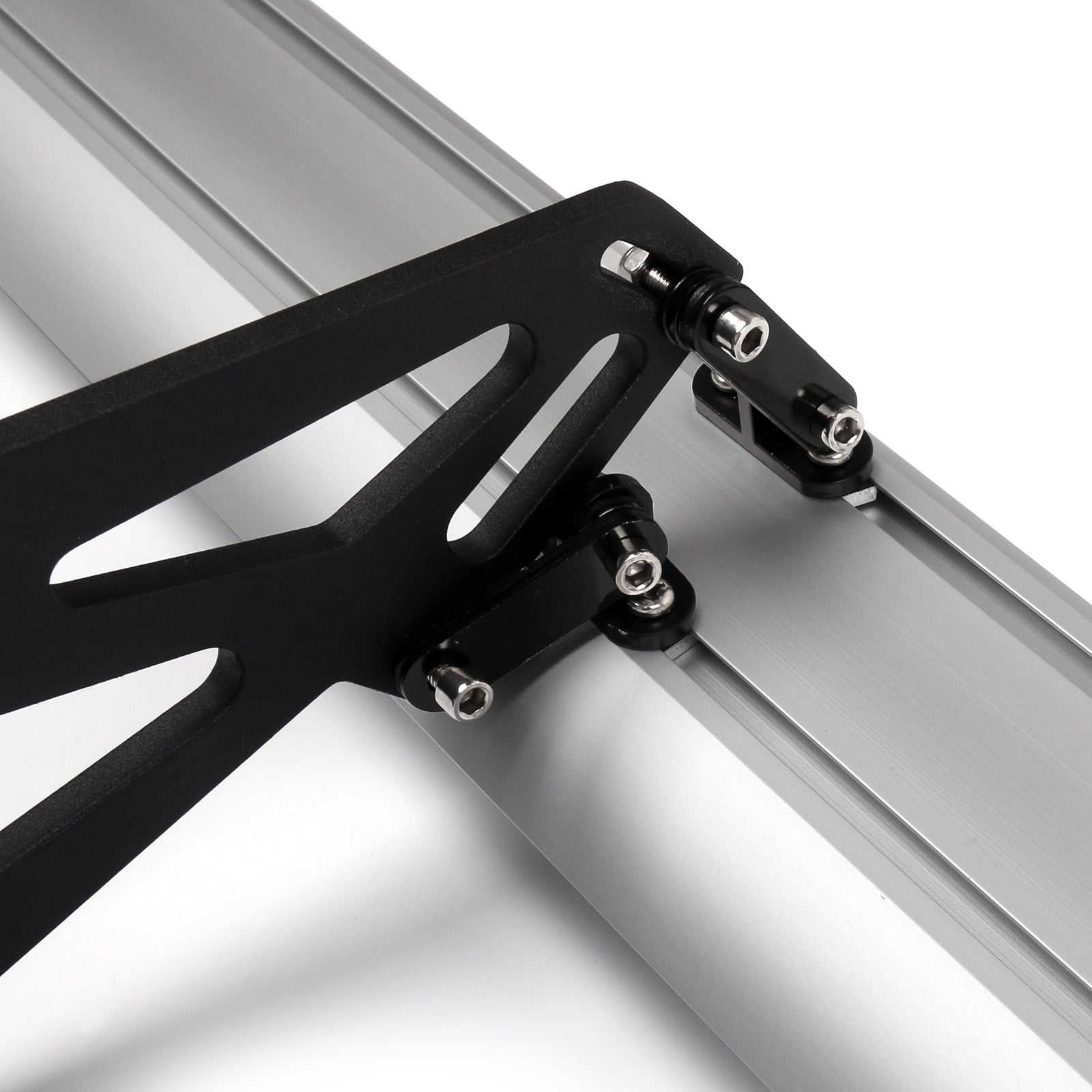 Uniwersalny aluminiowy spojler tylny bagażnika GT do sedana Silver #E1 Generic