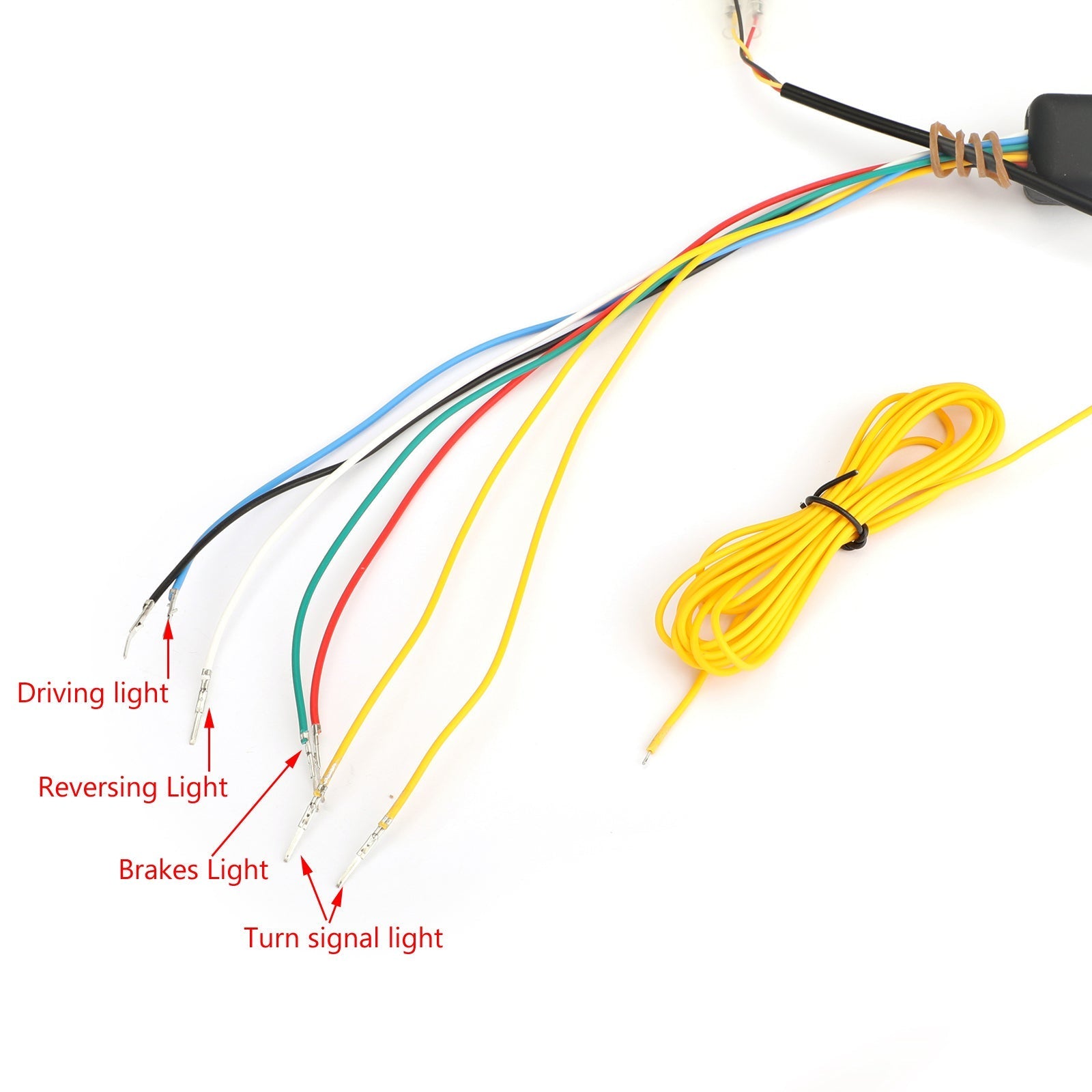 Becquet de course 'aile de coffre arrière en aluminium réglable à hayon universel avec LED générique
