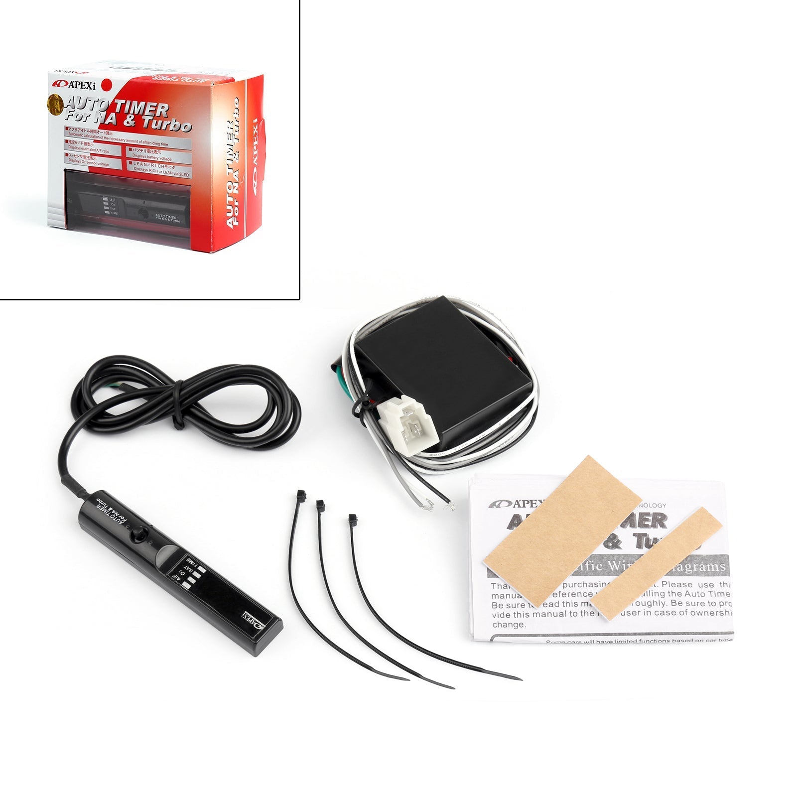 Turbo Timer Apexi Universal Turbo Control Ochrona JDM Digital LED Generic