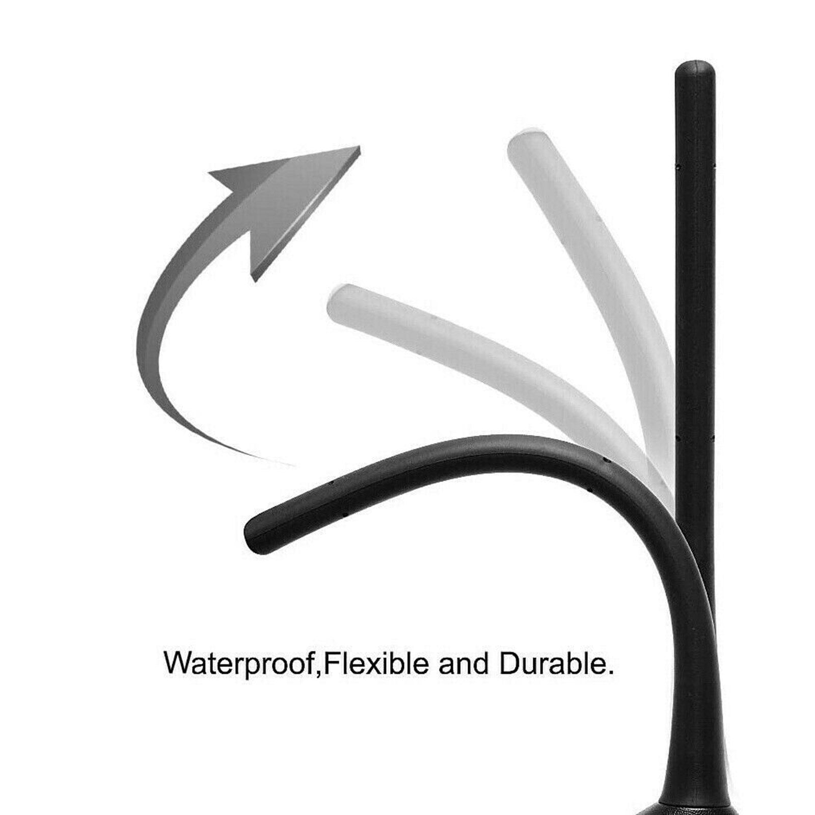 Antenne de signal en caoutchouc 7 pouces pour Ford F150 F250 F350 £ ¦ Ram 1500 2009-2019 générique