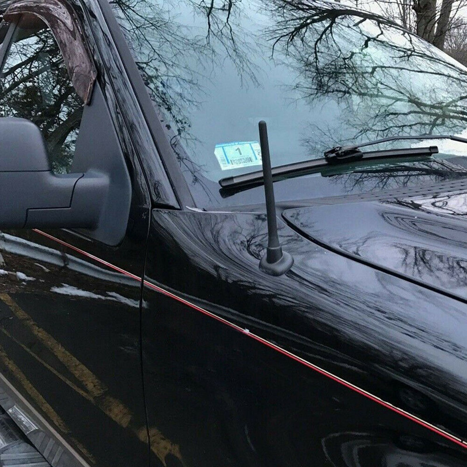 Antenne de signal en caoutchouc 7 pouces pour Ford F150 F250 F350 £ ¦ Ram 1500 2009-2019 générique