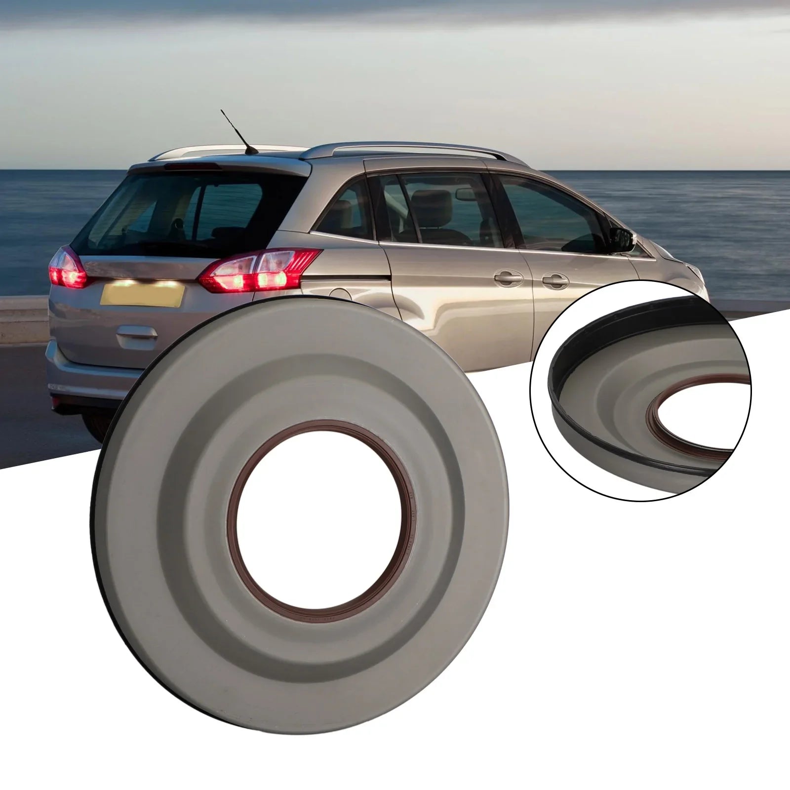 Ford Galaxy 6DCT450 MPS6 1684808 Couvercle de joint de boîte de vitesses automatique Powershift