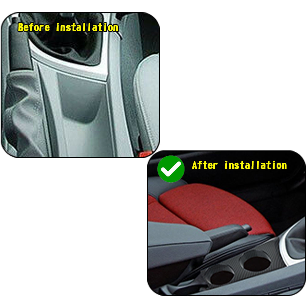 ARAYOURSHOP Fibra de carbono para BMW 1 E81 E82 E87 E88 Seniors cortados en portón trasero genérico