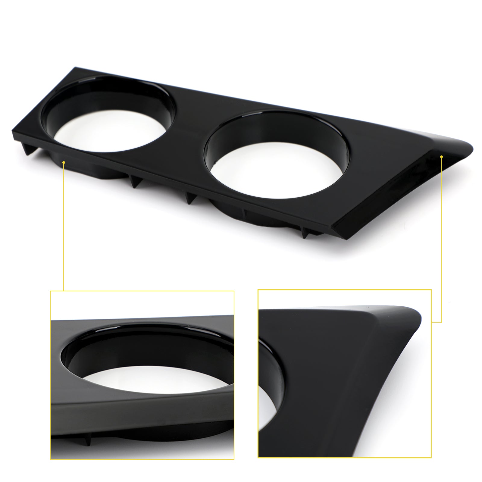 ARAYOURSHOP Fibra de carbono para BMW 1 E81 E82 E87 E88 Seniors cortados en portón trasero genérico