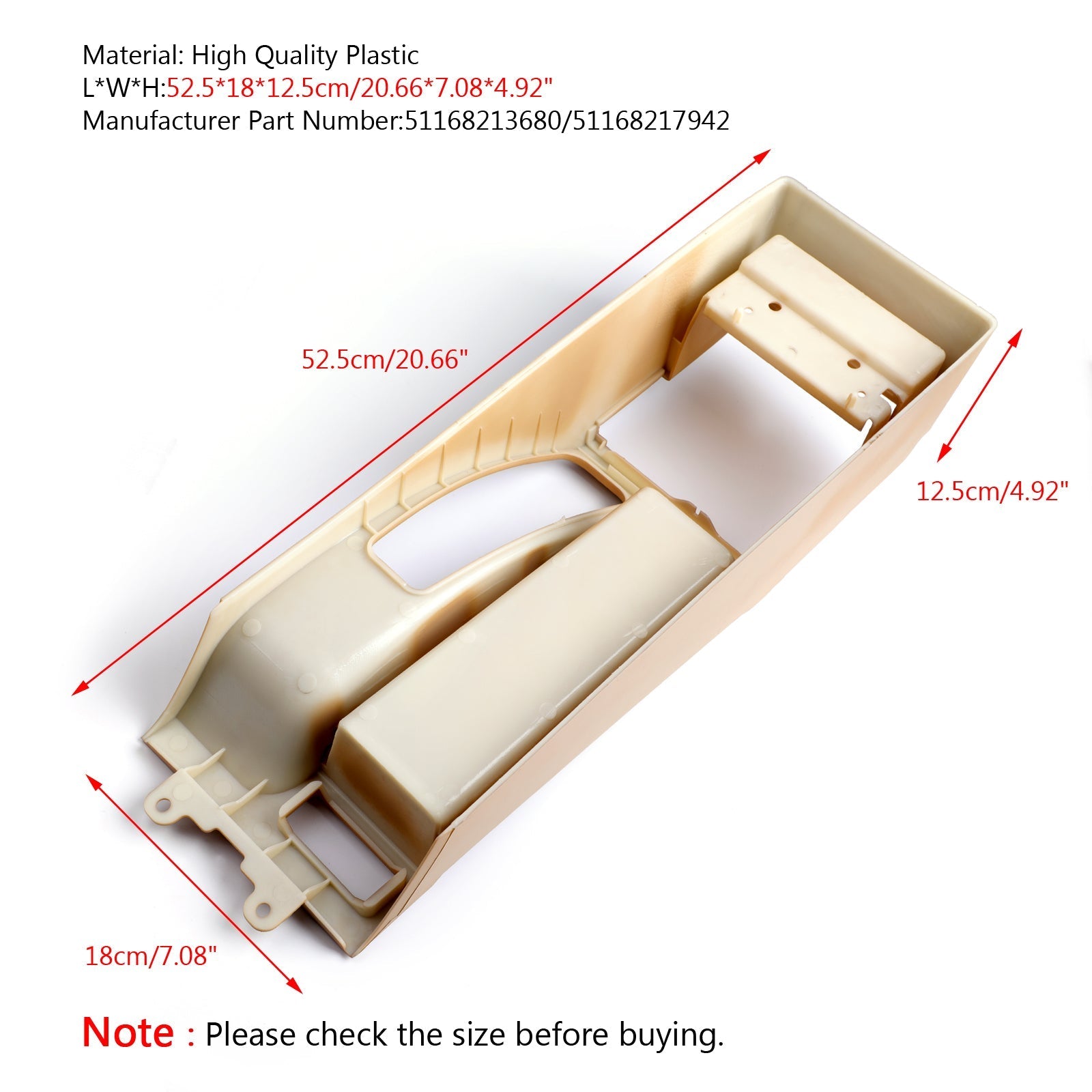 2002-2006 BMW E46 325I 328I Ustanovna baza 'Central Console Arms za vožnjo na levi vožnji