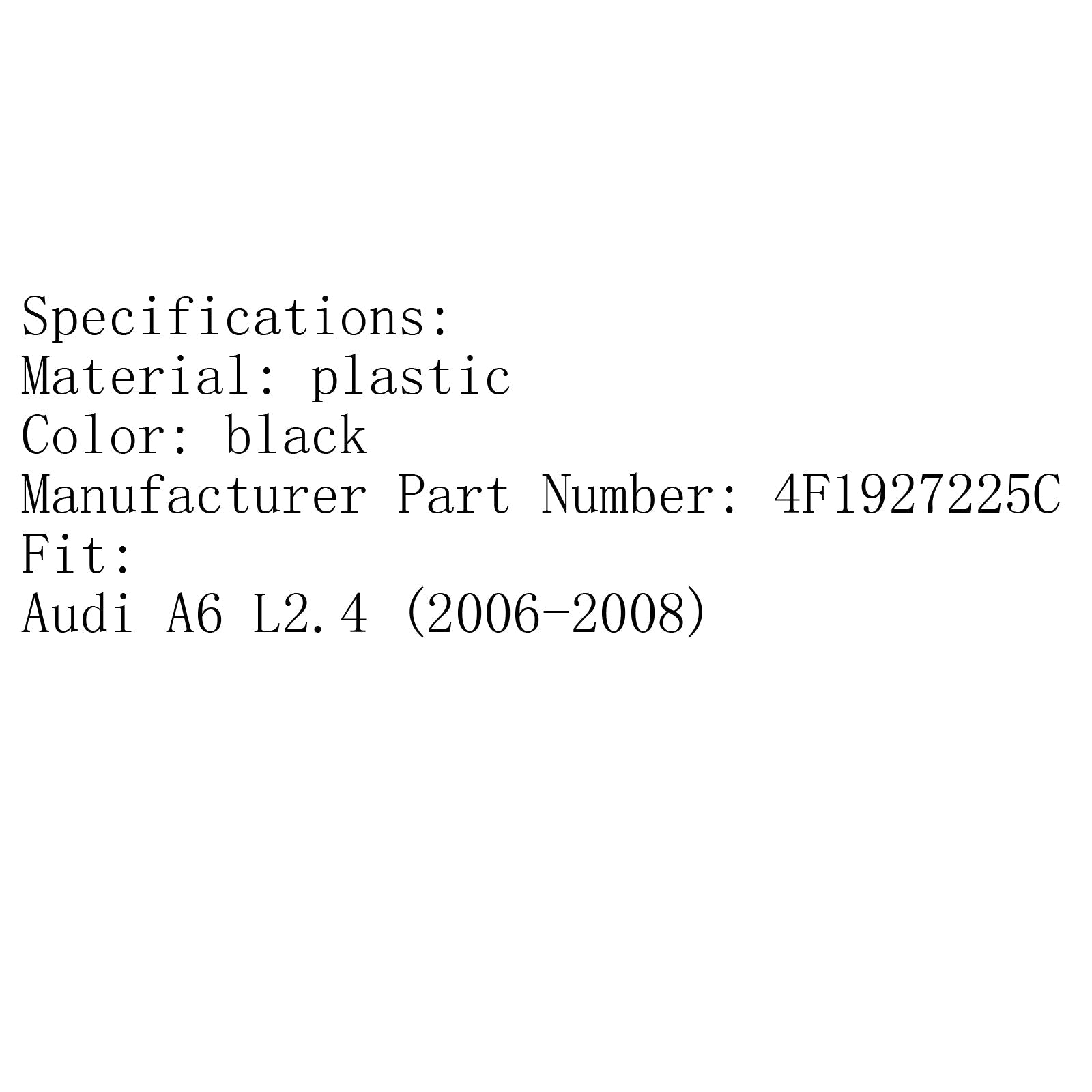 L2,4 2006-2008 4F1927225C Przycisk hamulca Przełącznik Automatyczny parking Audi A6 Generic