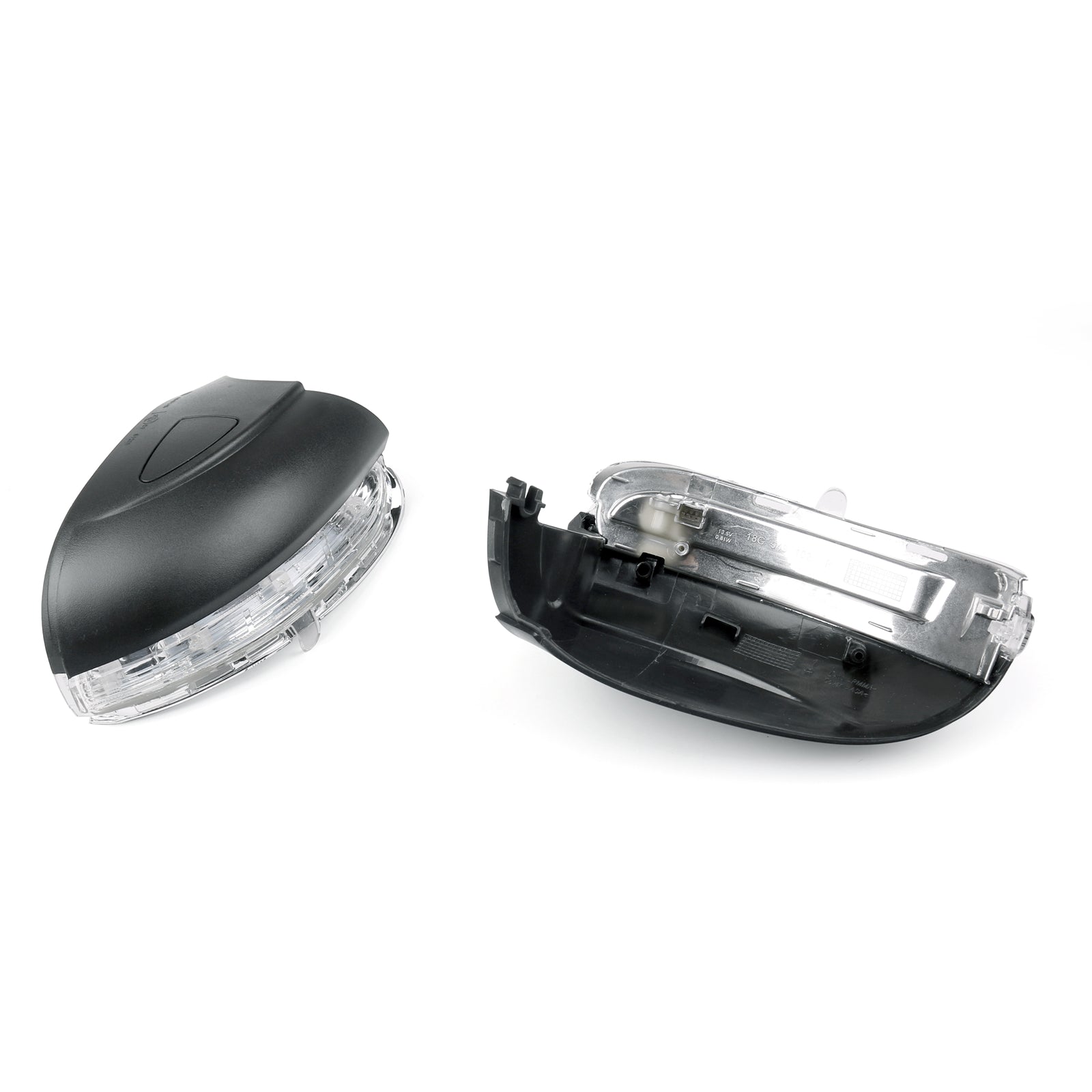 Lampada angolare con specchio ABS sinistro/destro per VW Golf MK6 2009-2012 Generico