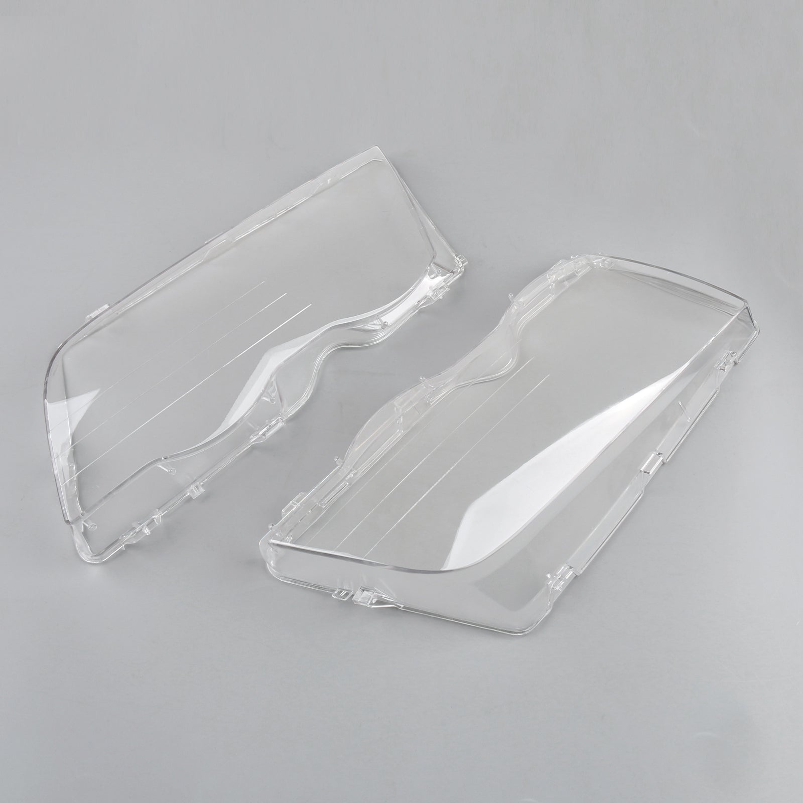 Headlight Lenses Left & Right Set For BMW E46 3-Series 4DR Wagon/Sedan 1999-2001
