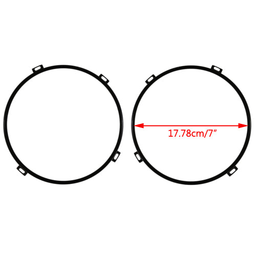 2x asennustuki 7-tuumaiselle LED-majakka Wrangler JK 07-2017 Generic
