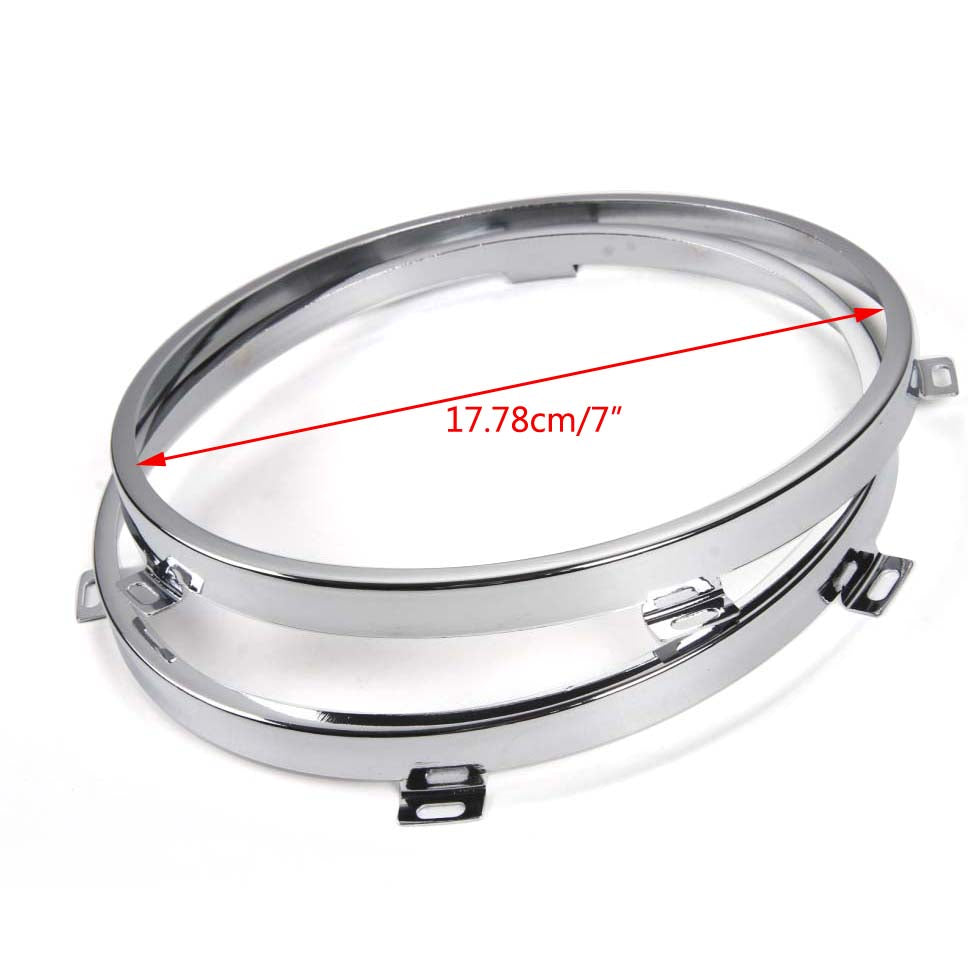 2x asennustuki 7-tuumaiselle LED-majakka Wrangler JK 07-2017 Generic