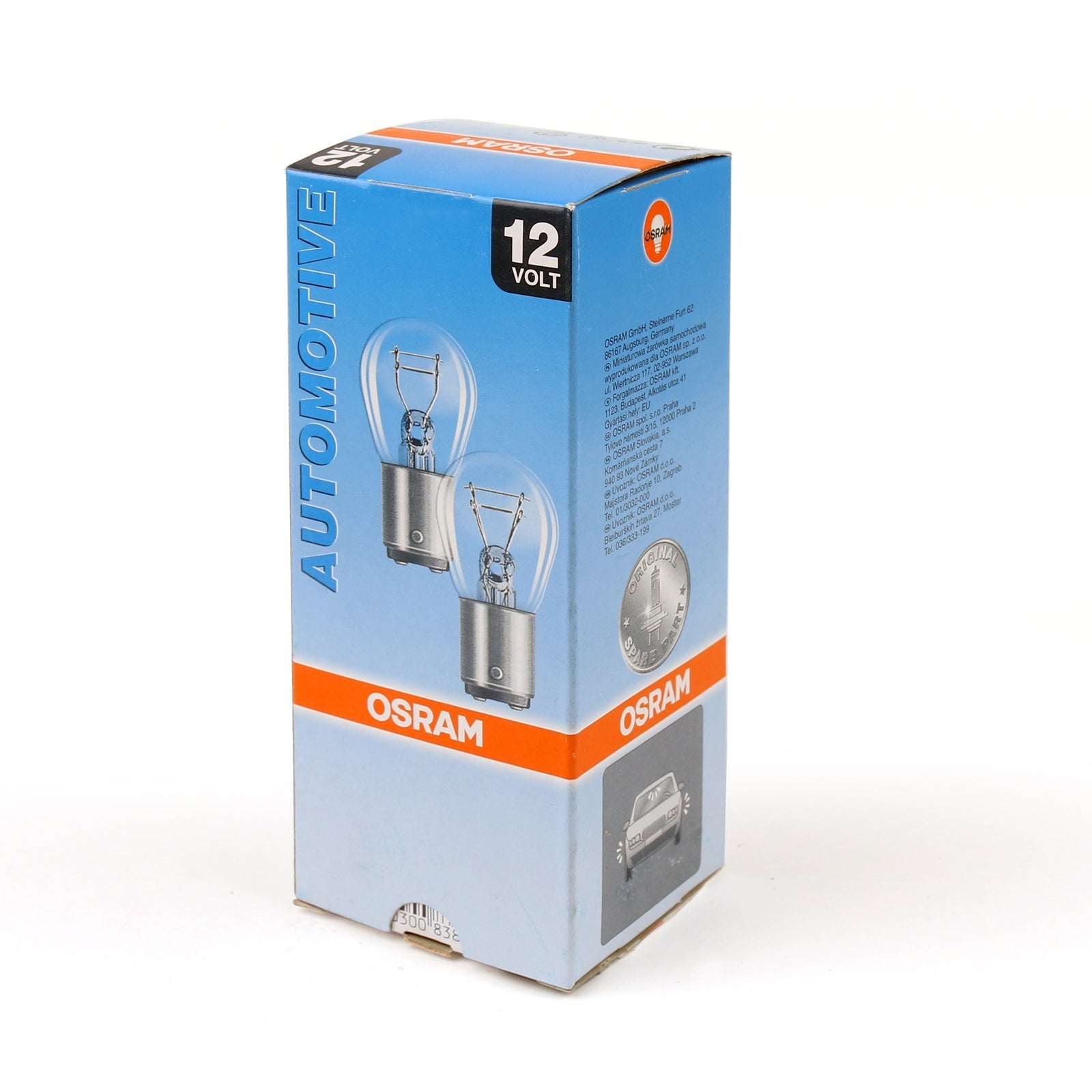 10 kpl OSRAM 7528Y 12V 21/5W P21/5W BAY15D Stop DRL valot Lampun polttimot Amber 2200K Generic