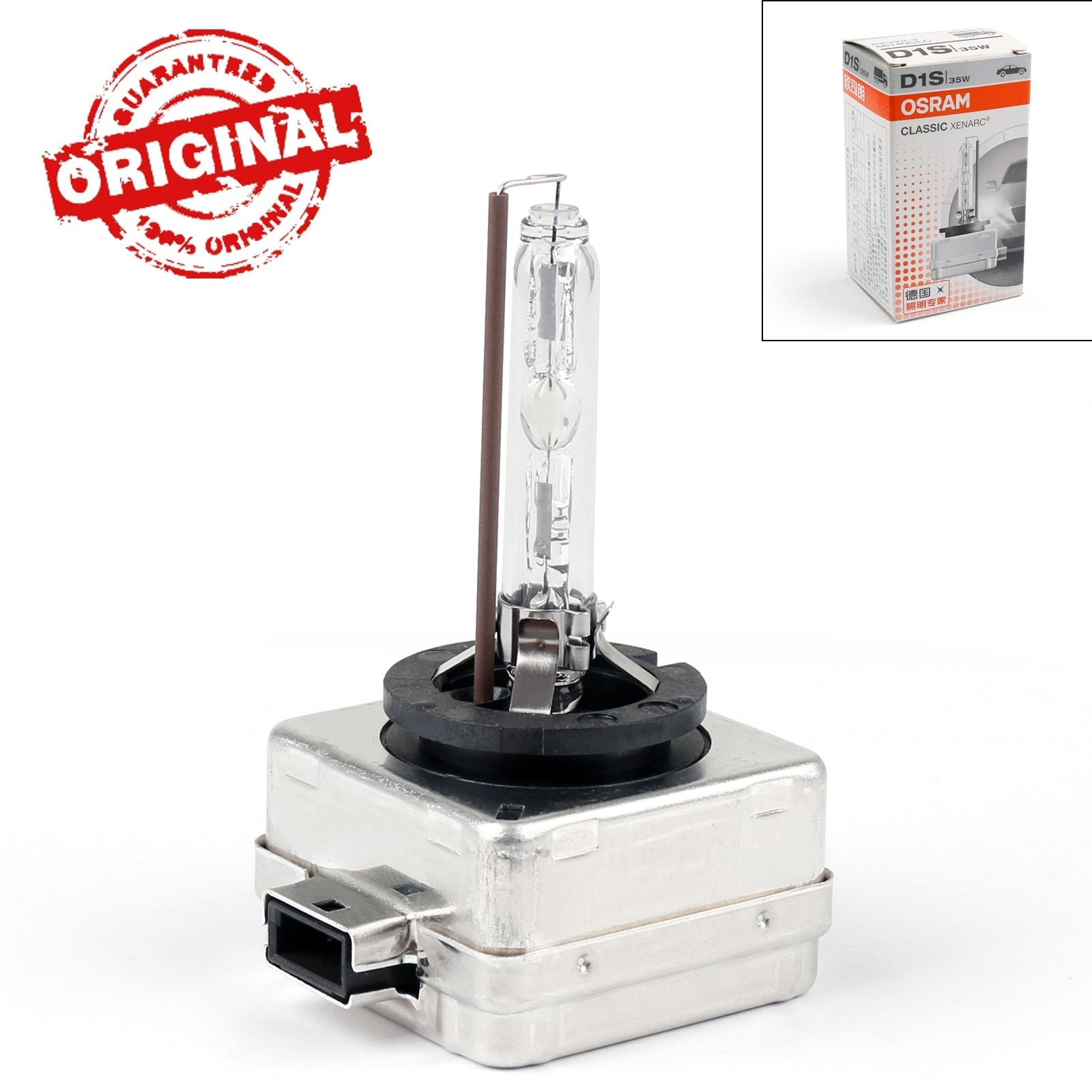 New OEM OSRAM Xenarc D1S 66144 Original 4300K HID Xenon Headlight Bulb Lamp