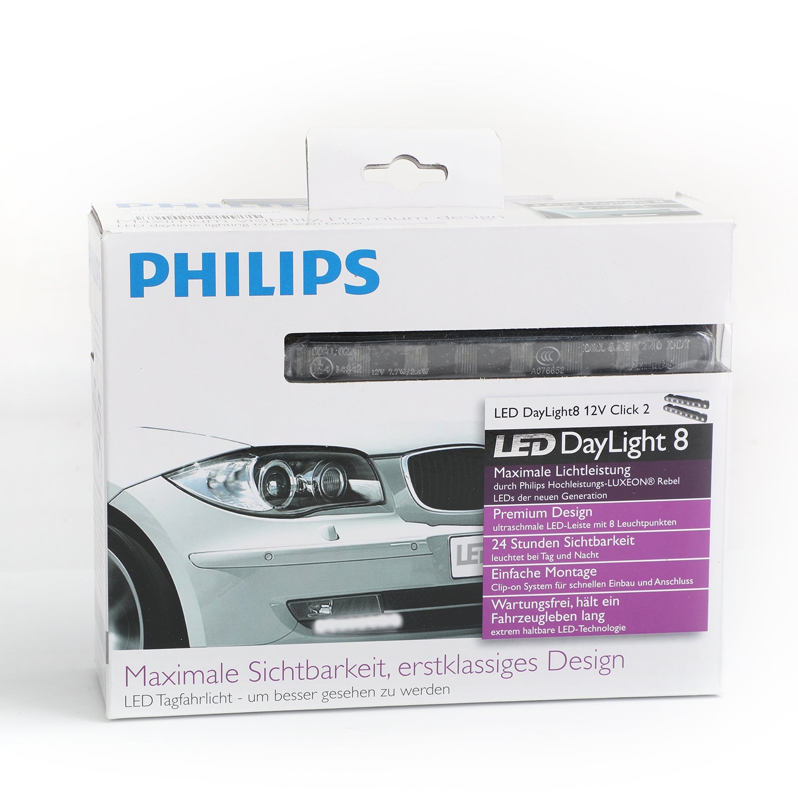 PHILIPS Luxeon LED DayLight 8 Światła do jazdy dziennej DRL Lampa 12824 12V Generic