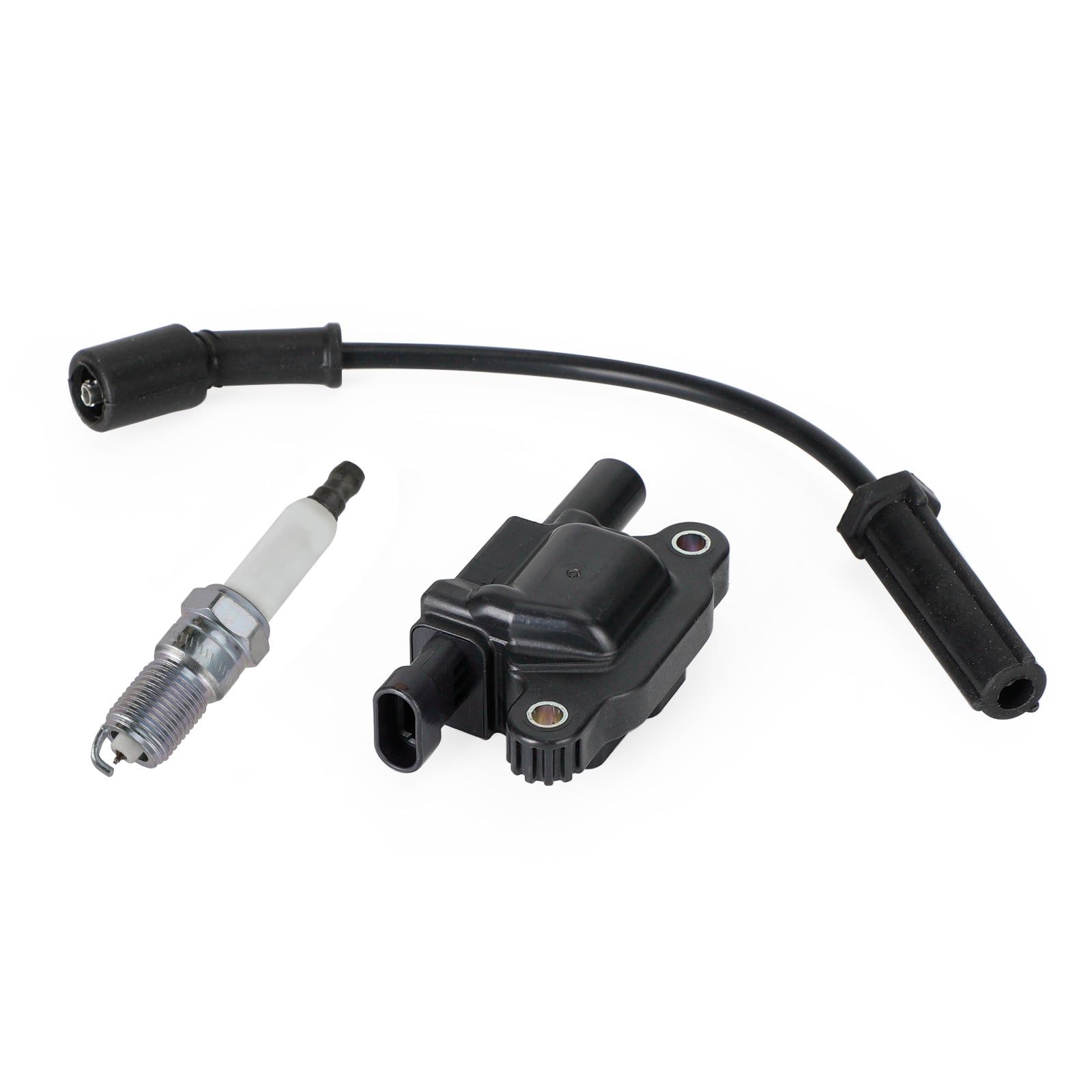 8 pz Silverado 1500 Tahoe GMC Quadrato Bobina di Accensione + Candela + Fili 12611424 8125706160 D510C E893 UF-413 UF413 12570616