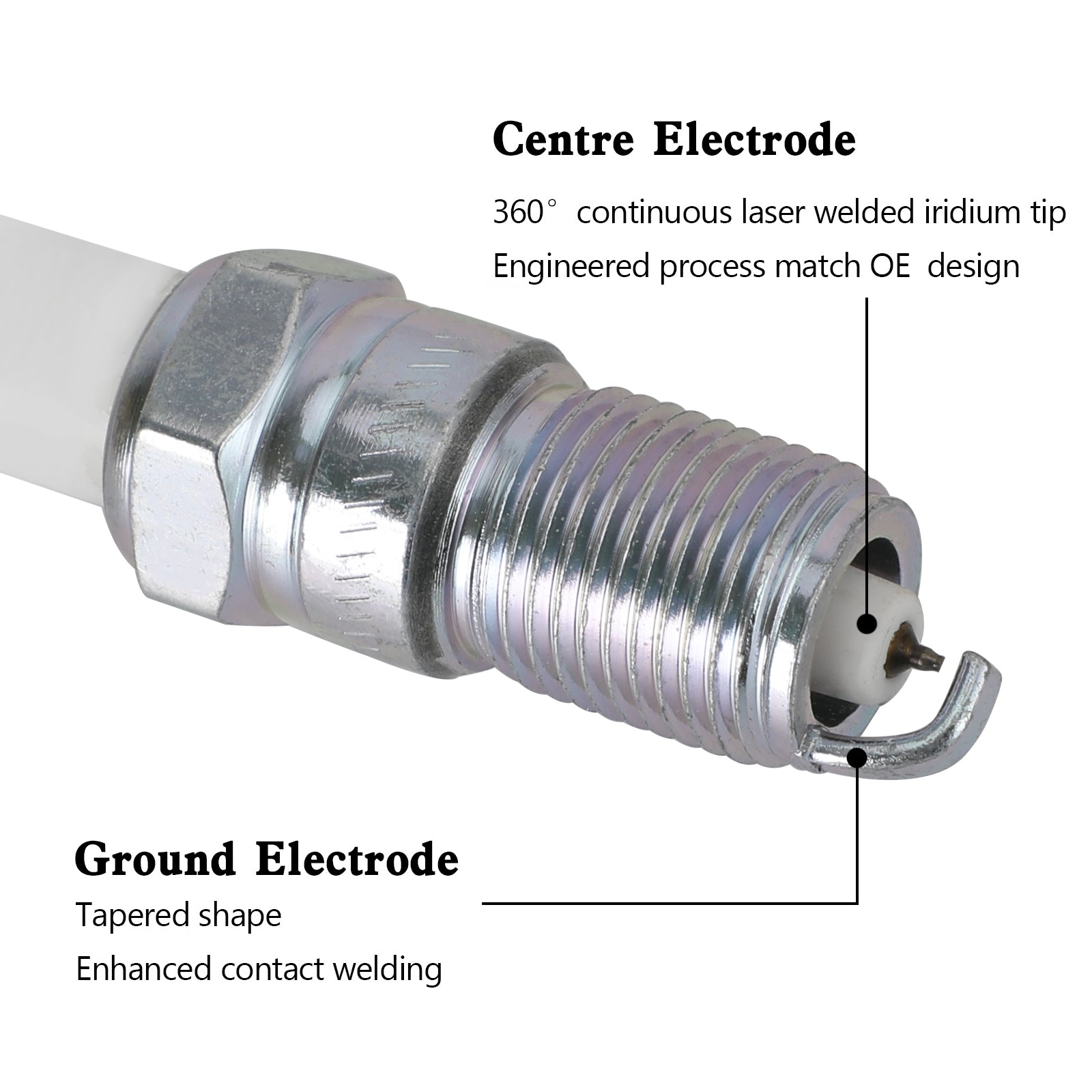 8 pz Silverado 1500 Tahoe GMC Quadrato Bobina di Accensione + Candela + Fili 12611424 8125706160 D510C E893 UF-413 UF413 12570616