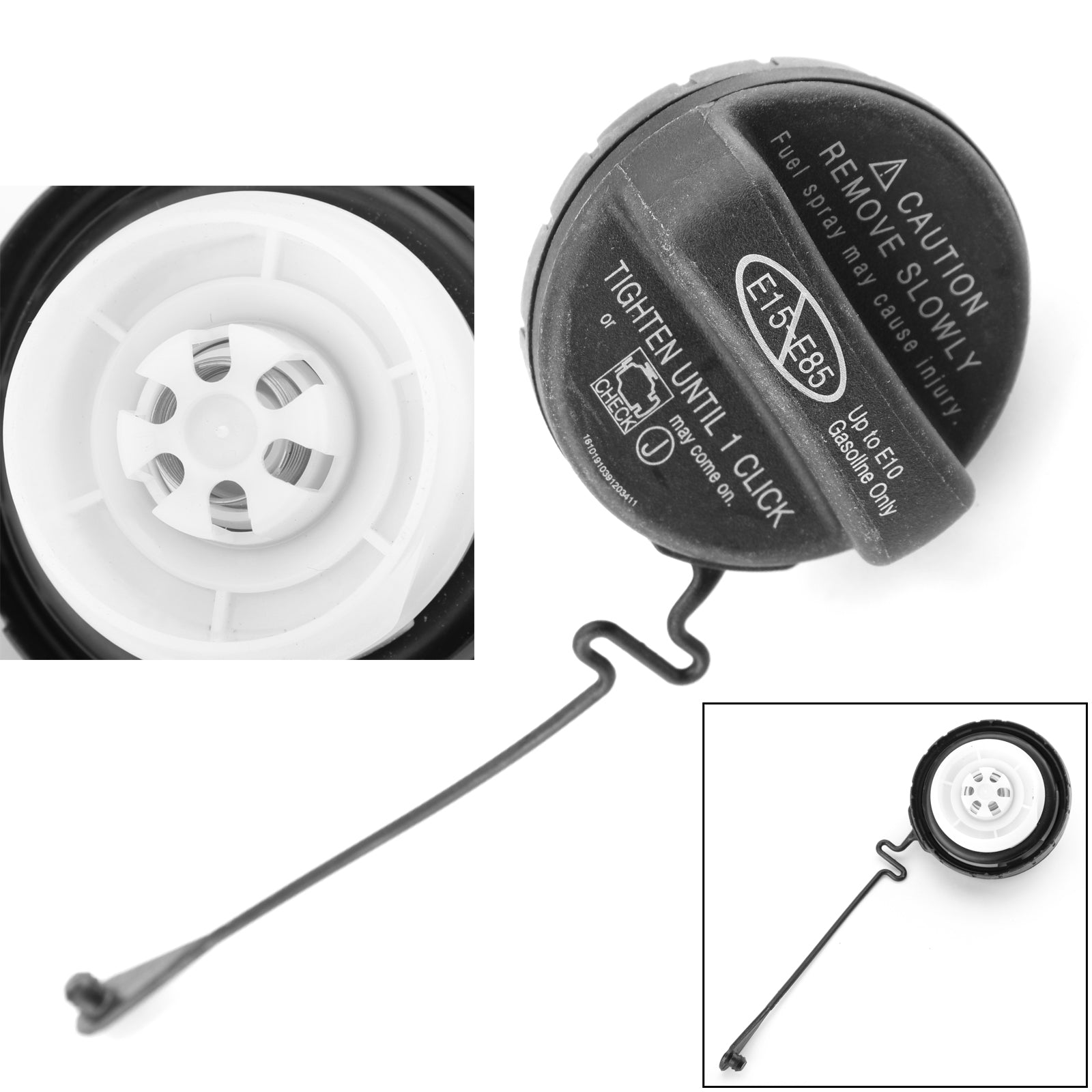 77300-06040 Dispositivo di fissaggio del coperchio del tappo del serbatoio del carburante Stile filettato per TOYOTA CAMRY COROLLA