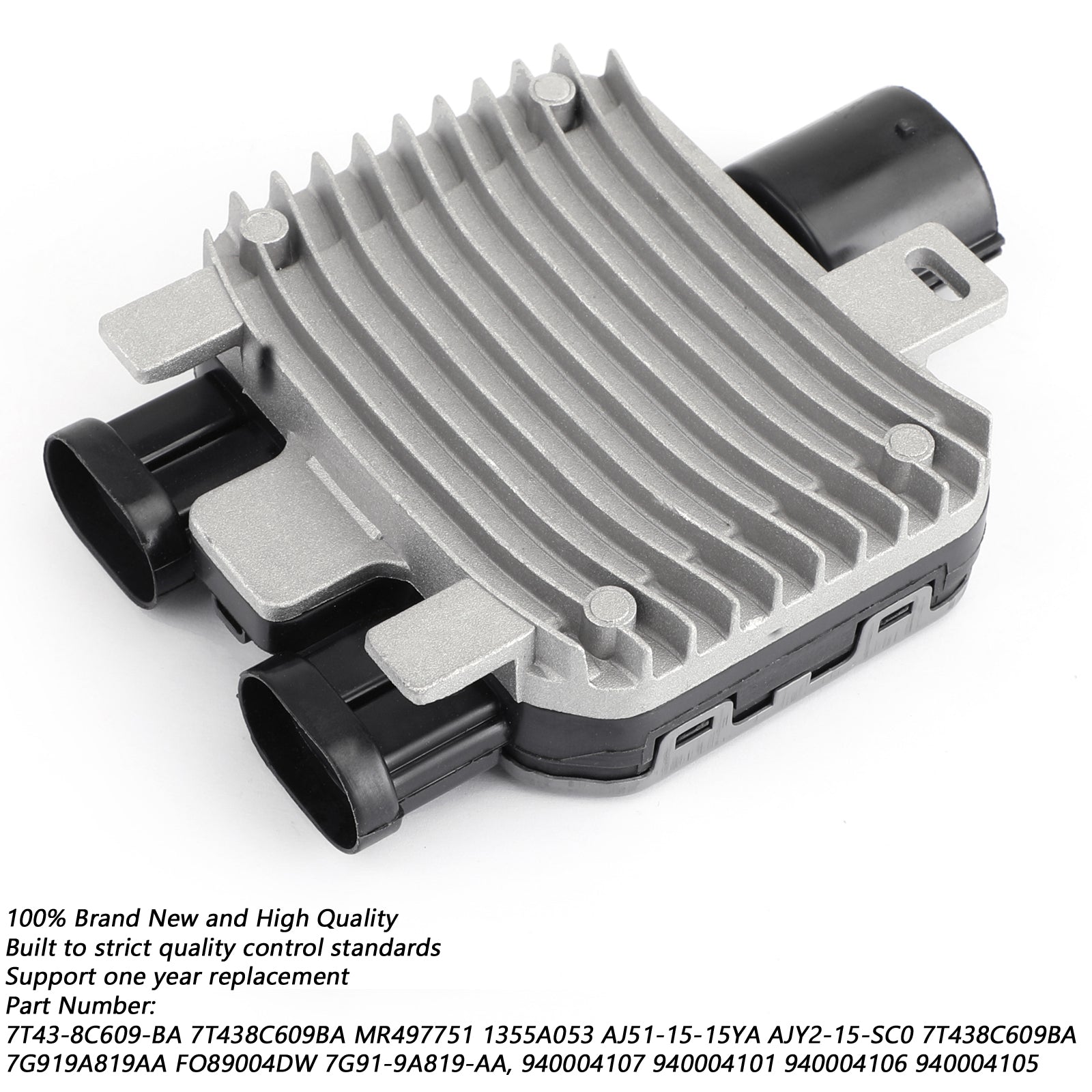 7T43-8C609-BA Moduł sterujący wentylatora chłodnicy dla Volvo S60 Ford Galaxy Generic