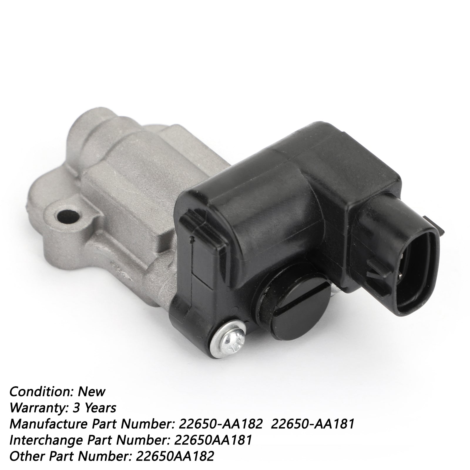 Nadzorni ventil Ice Air Control 22650AA182 za WRX Impreza 2.0L 2002-2005 22650-AA181 generic