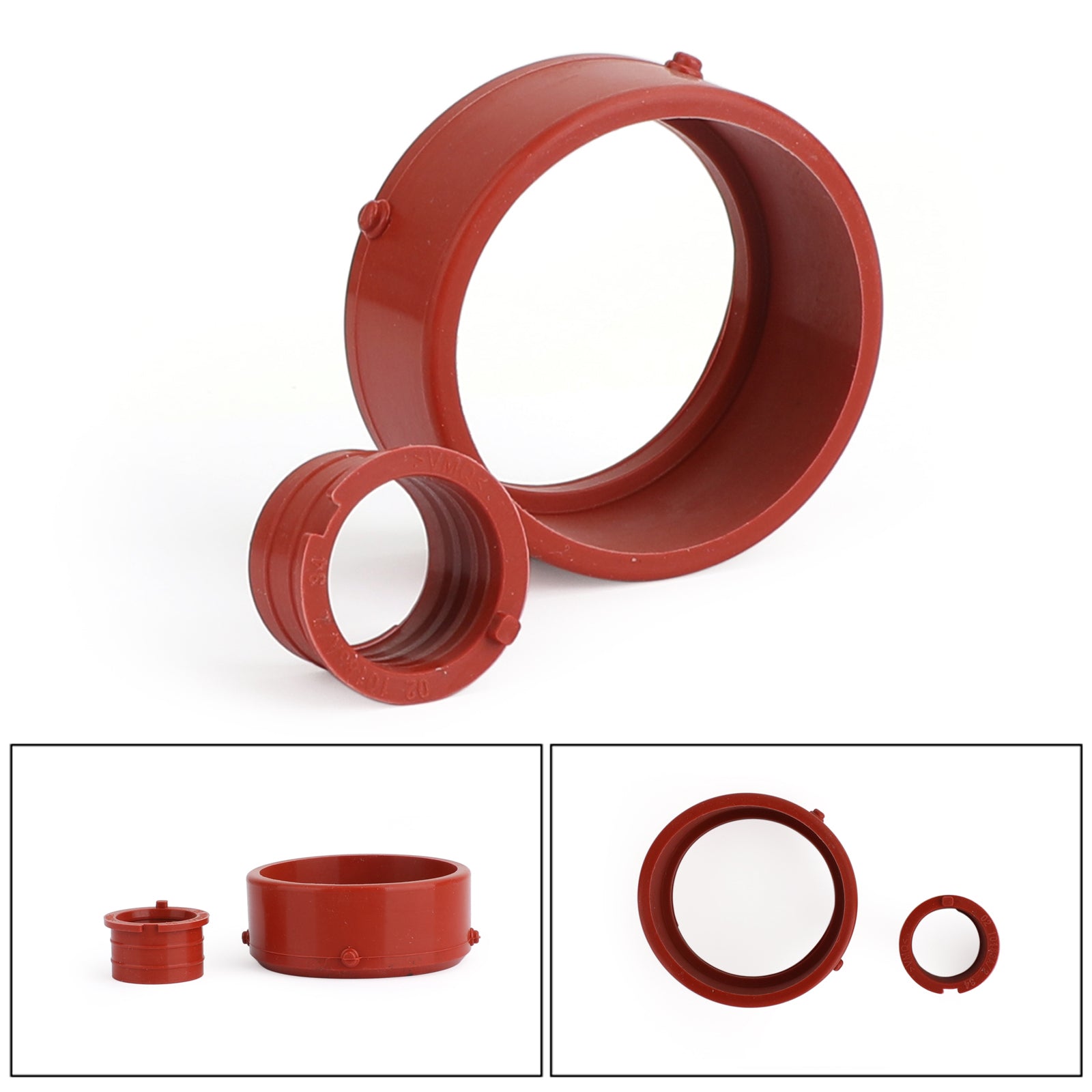 Kit guarnizioni aspirazione turbo sfiato motore 2 pezzi per motori Mercedes OM642 6420940080 generico