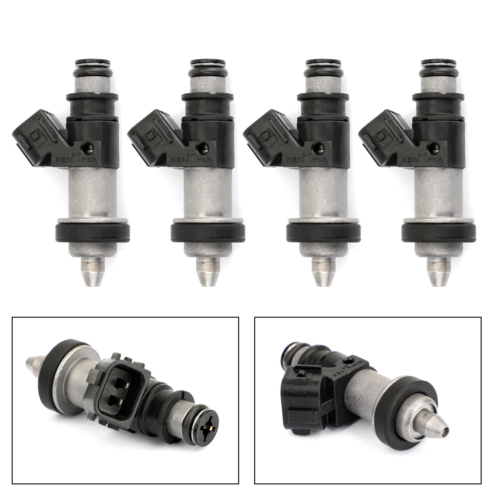 4x inyector de combustible para Suzuki GSXR 600-750 1000 Hayabusa GSX1300 15710-24F00 genérico