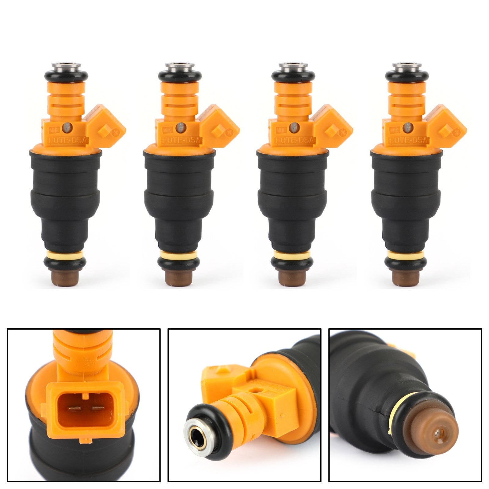 Iniettori di carburante 4 pezzi 028015094 per Ford F150 F250 F350 Lincoln 4.6 5.0 5.4 5.8 V8 generico