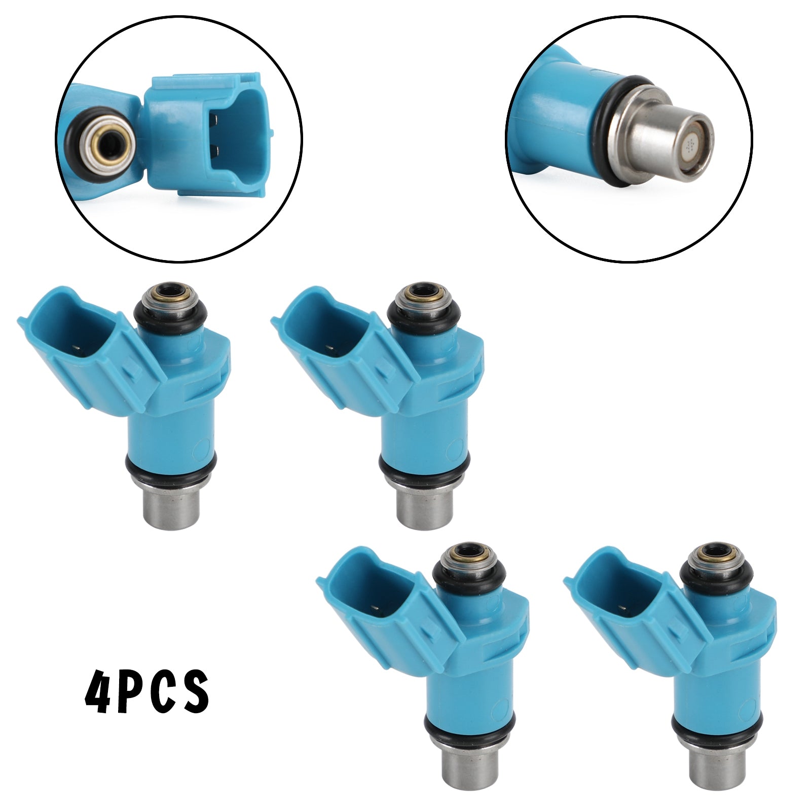 4PCS injektorji za gorivo 6C5-13761-00-00 FIT YAMAHA 40HP 50HP 60HP 4 ČAS 6C5-13761 generični