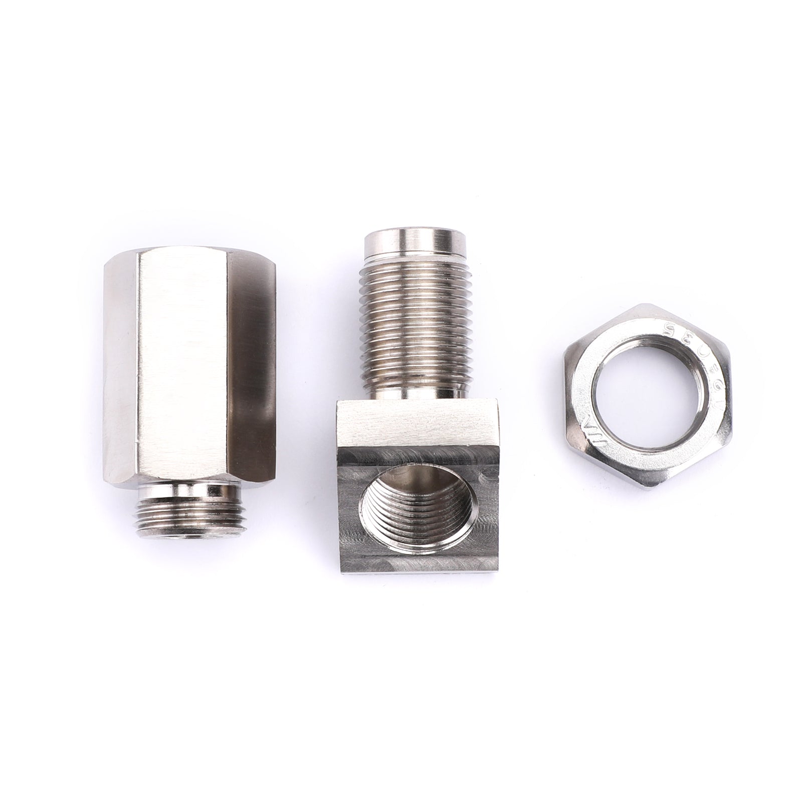 Yleiskäyttöinen 135 asteen CEL O2 happianturin sovittimen jatkokatalysaattori