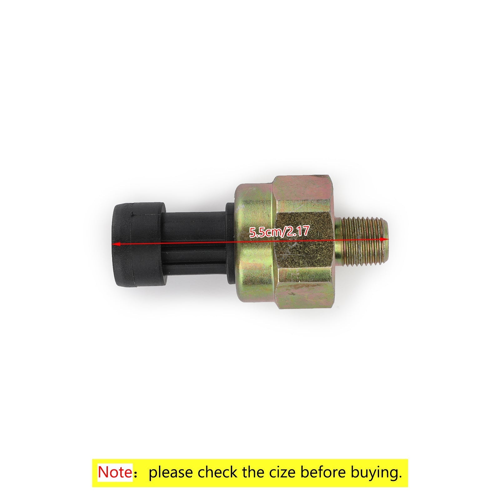 Capteur/transmetteur de pression, 150 psi (5V), acier inoxydable, pour huile, carburant, air, eau Générique