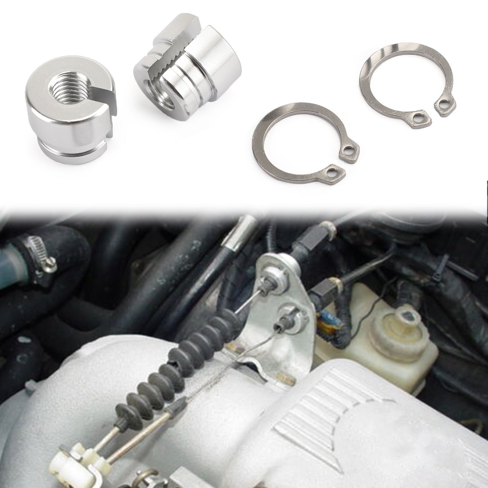 Douille d'accélérateur en aluminium pour BMW E30 E34 E28 E39 E36 M20 M30 M50 S14