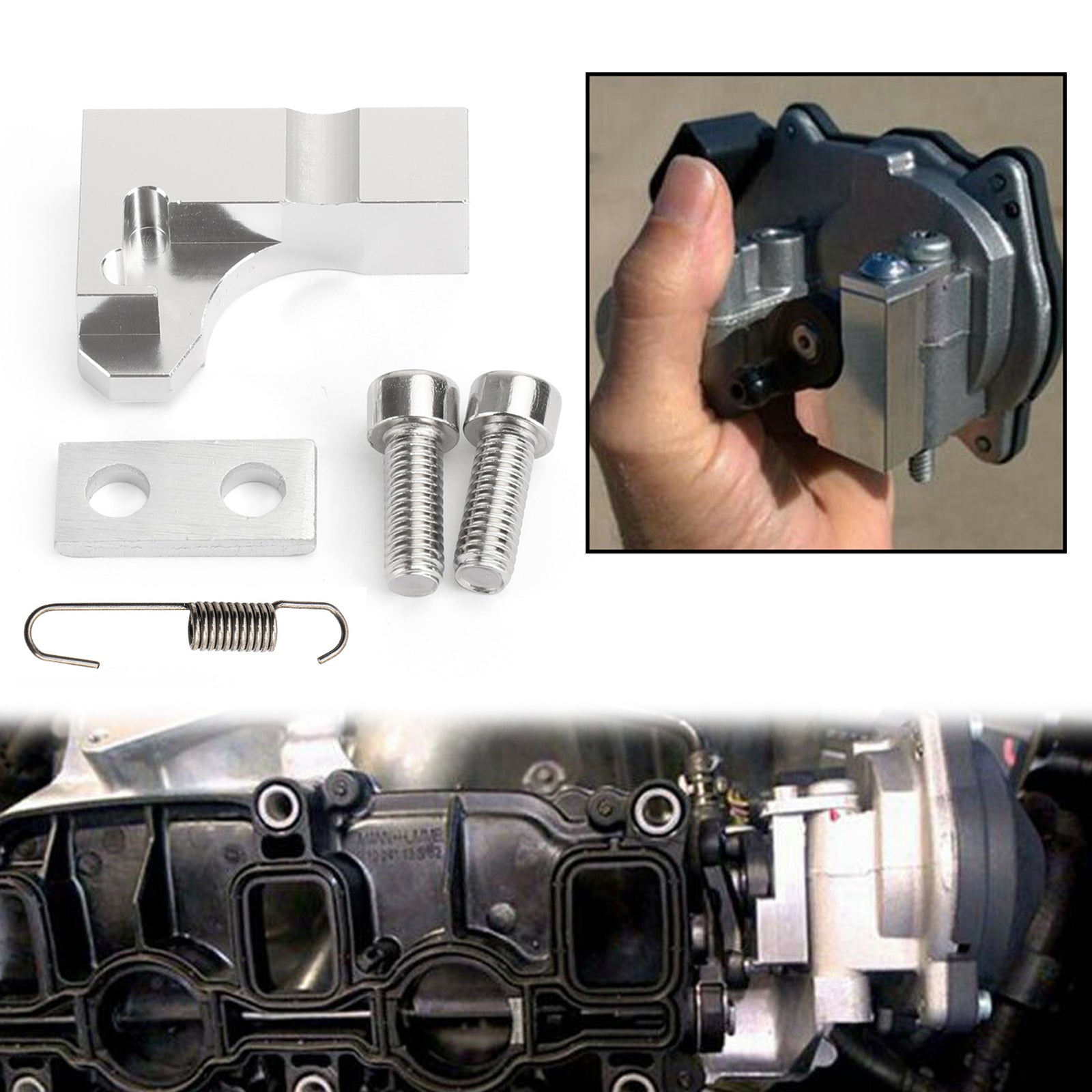 P2015 korjauskannatin VW Audi Skoda Seat 2.0 TDI CR Alu Manifold 03L129711E