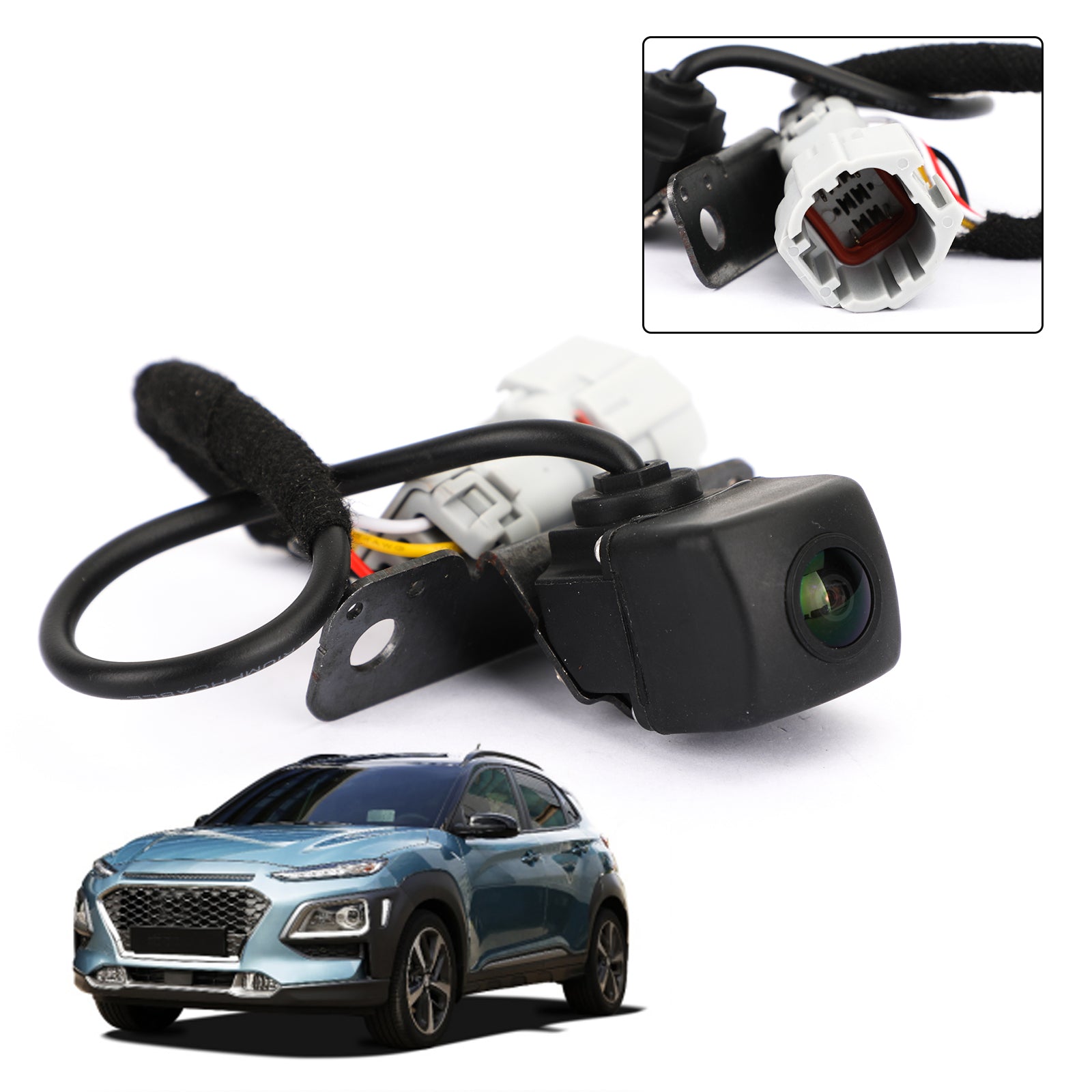 Per Hyundai Santa Fe 2013-2016 Telecamera per assistenza alla retromarcia con vista posteriore 95760-2W000 generico