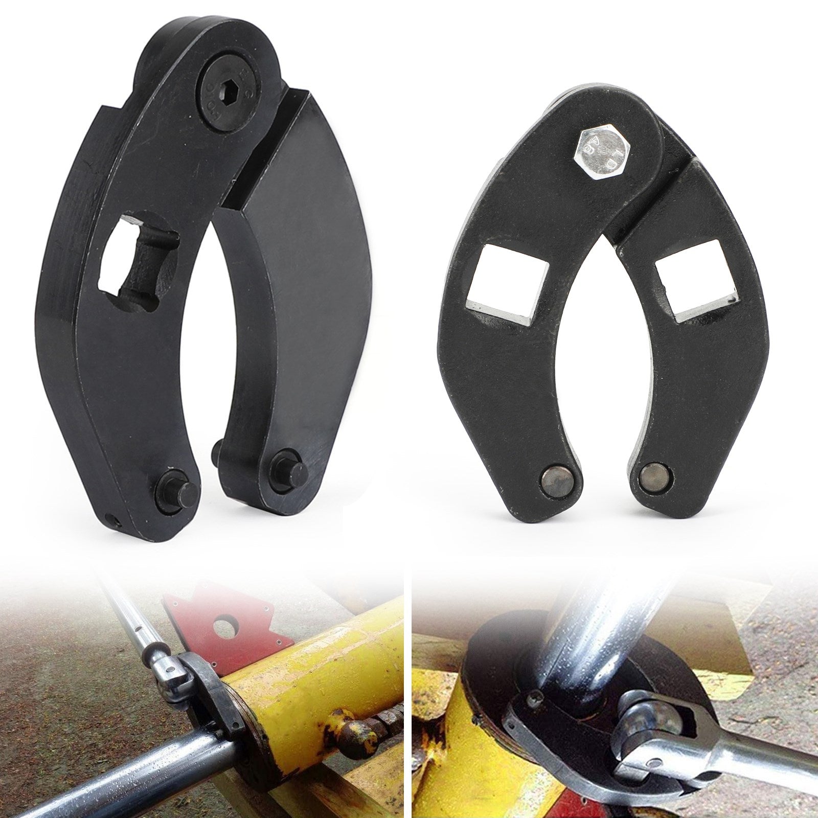 Säädettävä laippa mutteriavain 1266+7463 yleinen hydraulisylinterityökalusarja