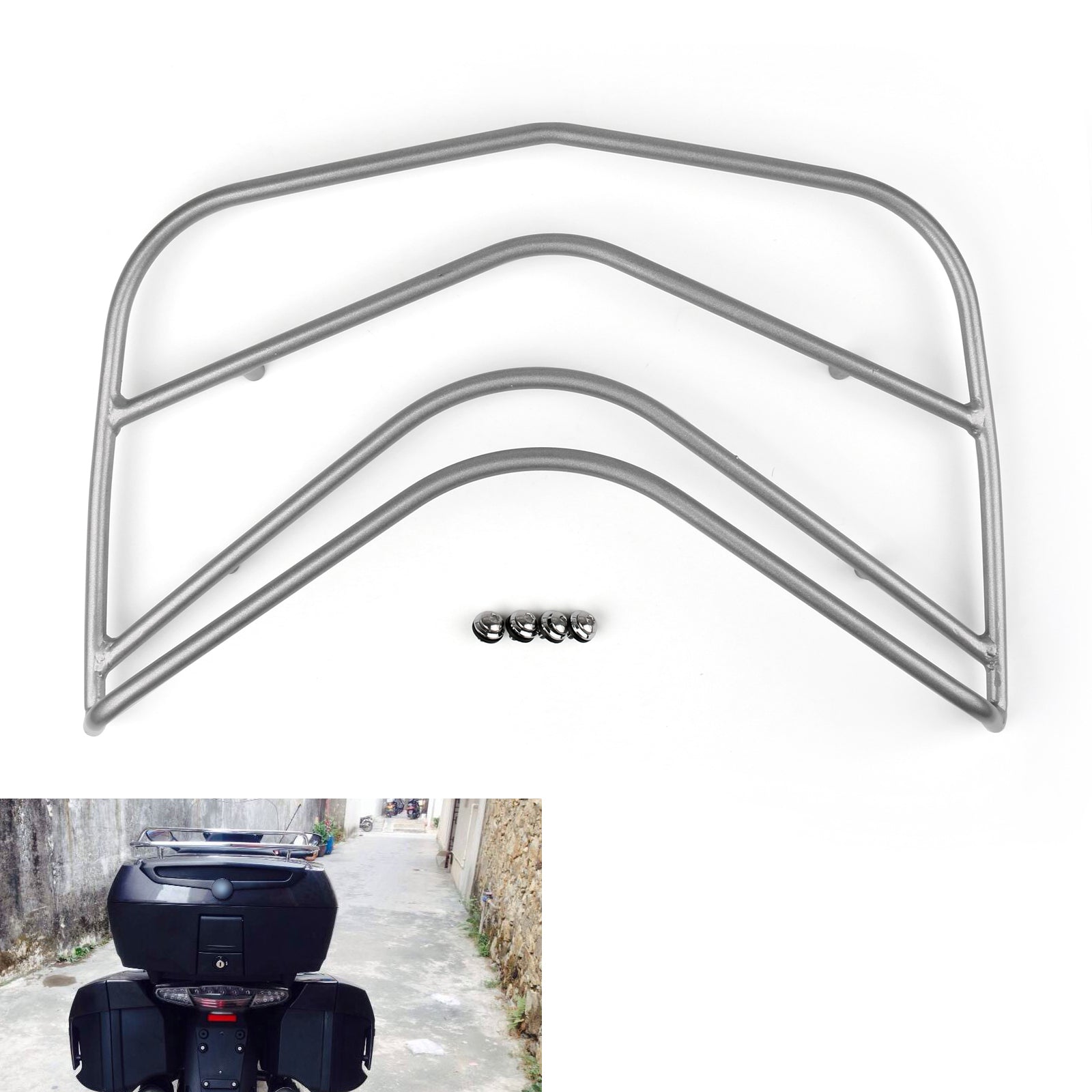 2011 2012 2013 2014 BMW K1600GTL K 1600GTL Porte-bagages de coffre arrière