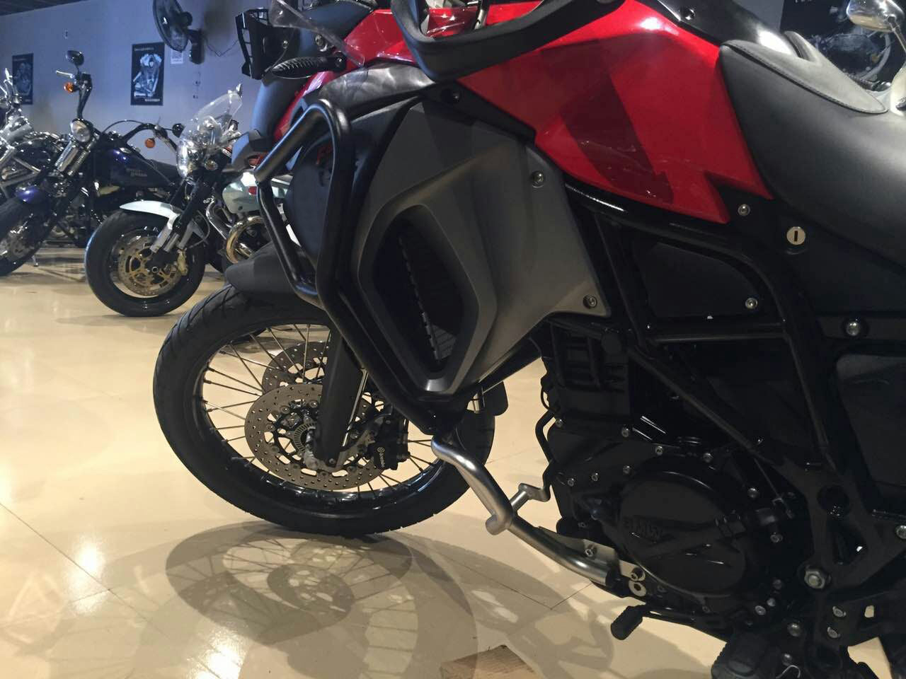 Crash Bars Protection Moteur Supérieure Pour BMW F800GS Adventure 2014-2016 Générique