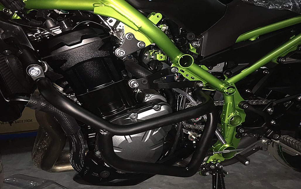 Juego de protectores de motor, protectores de parachoques para Z900 2017, color negro genérico