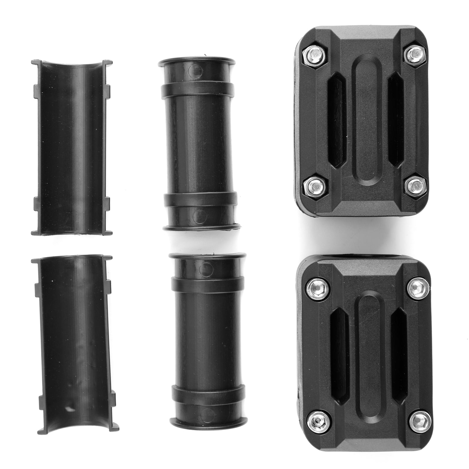 22mm 25mm Protezione per barra del telaio del motore del motociclo Protezione per crash a terra