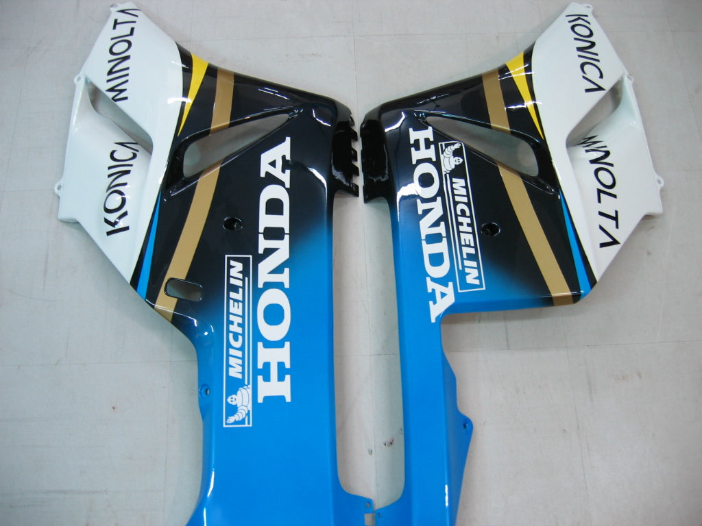 Carenados Amotopart 2004-2005 Honda CBR 1000 RR Multicolor Konica Minolta Genérico