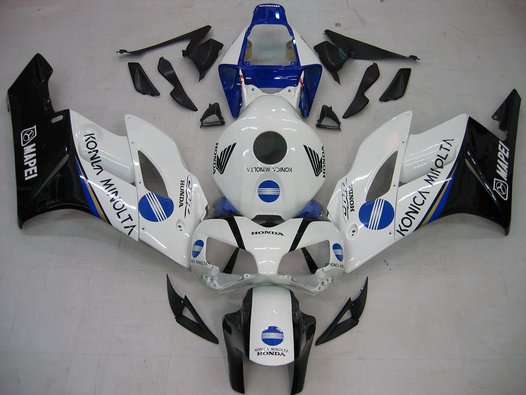 Carenados Amotopart 2004-2005 Honda CBR 1000 RR Blanco Konica Minolta Genérico