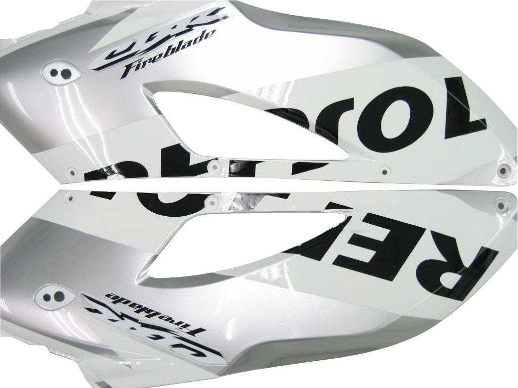 Carénages Amotopart 2004-2005 Honda CBR 1000 RR Blanc Argent Repsol Generic