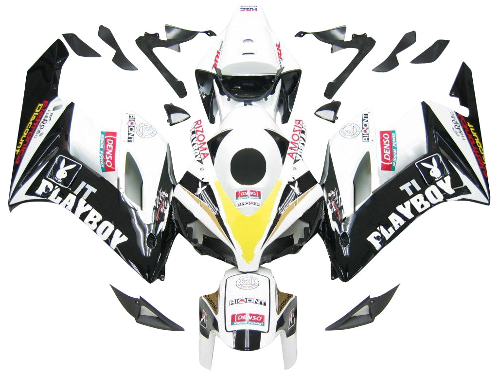 Carénages Amotopart 2004-2005 Honda CBR 1000 RR Noir Blanc Generic