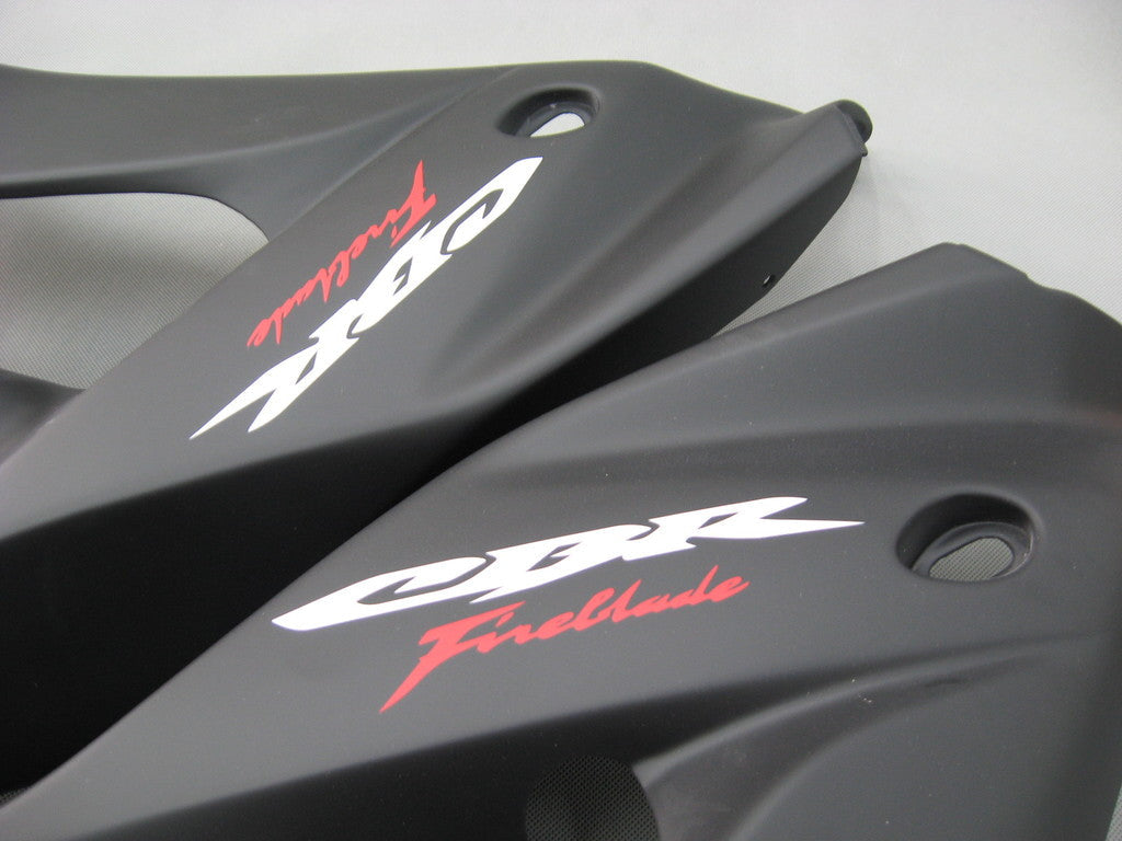 For CBR600RR 2009-2010 Bodywork Fairing Black ABS Injection Molded Plastics Set